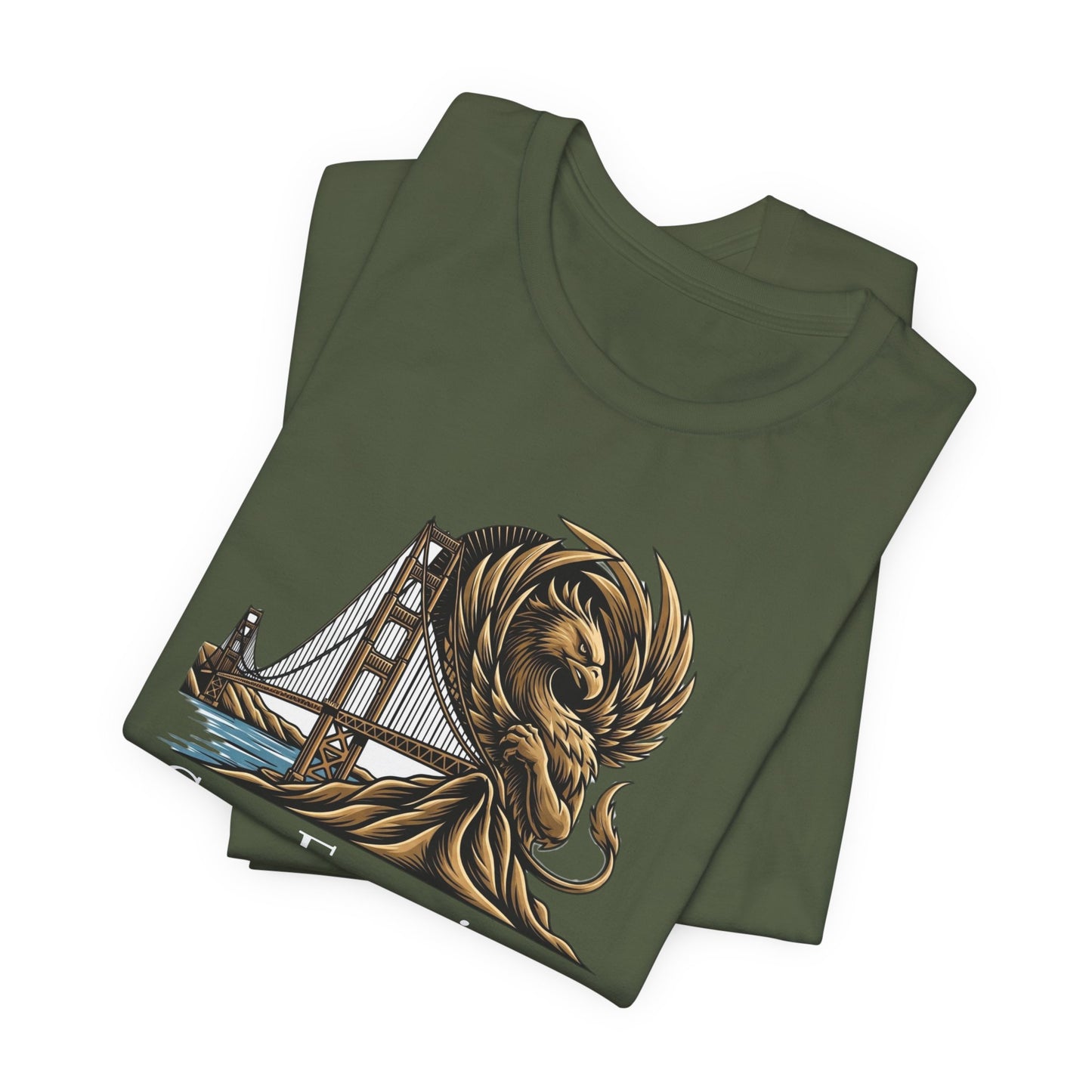 San Francisco Legend Tee - Unisex Jersey Short Sleeve T-Shirt, Gift for Tourists, Travel Souvenir, San Francisco Apparel, Urban Streetwear, SF Souvenir Tee
