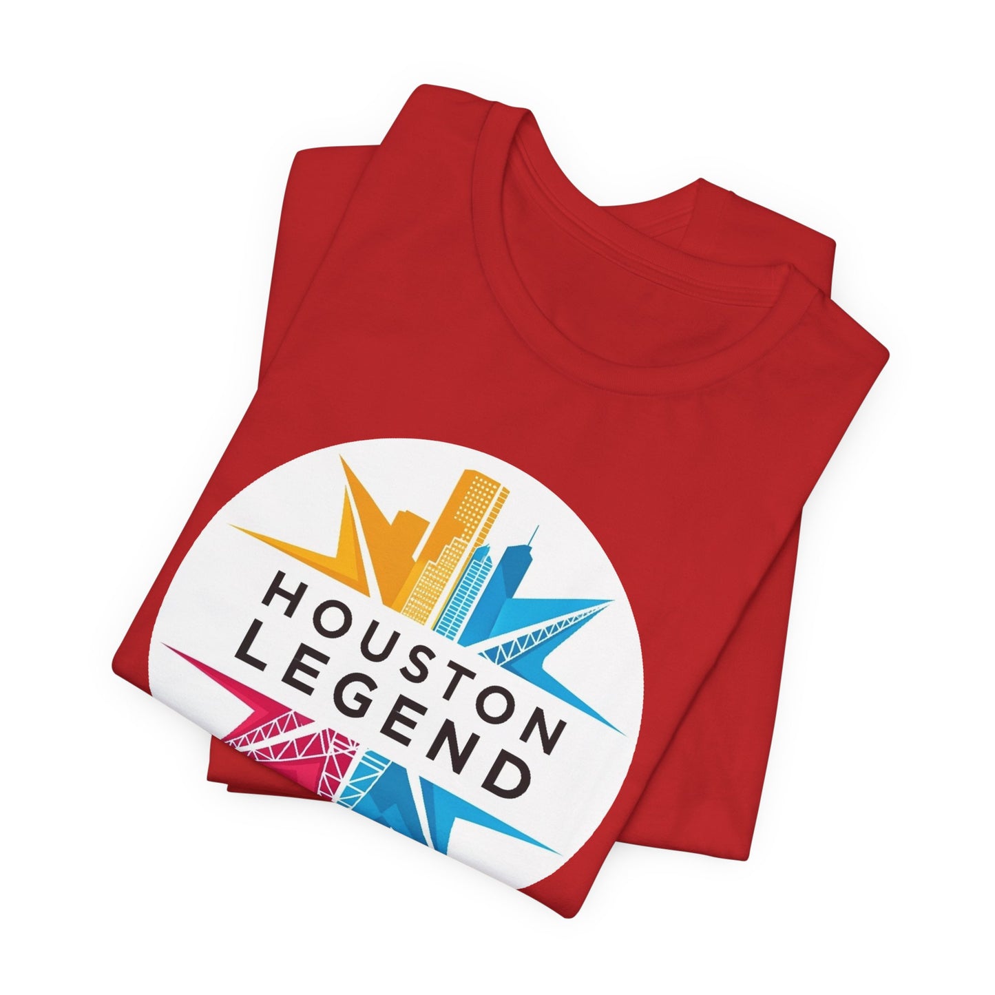 Houston Legend Short Sleeve Tee, Unisex T-Shirt, Houston Souvenir, Urban Fashion, Casual Wear, Gift for Houston Lovers