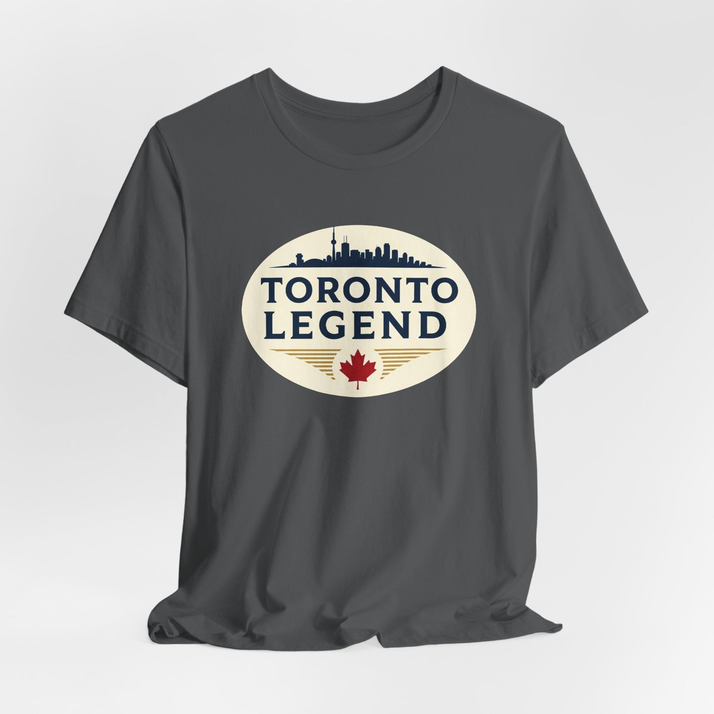 Toronto Legend Unisex Jersey Short Sleeve Tee, Toronto T-Shirt, Travel Shirt, Canada Souvenir, Gift for Travelers, Casual Wear
