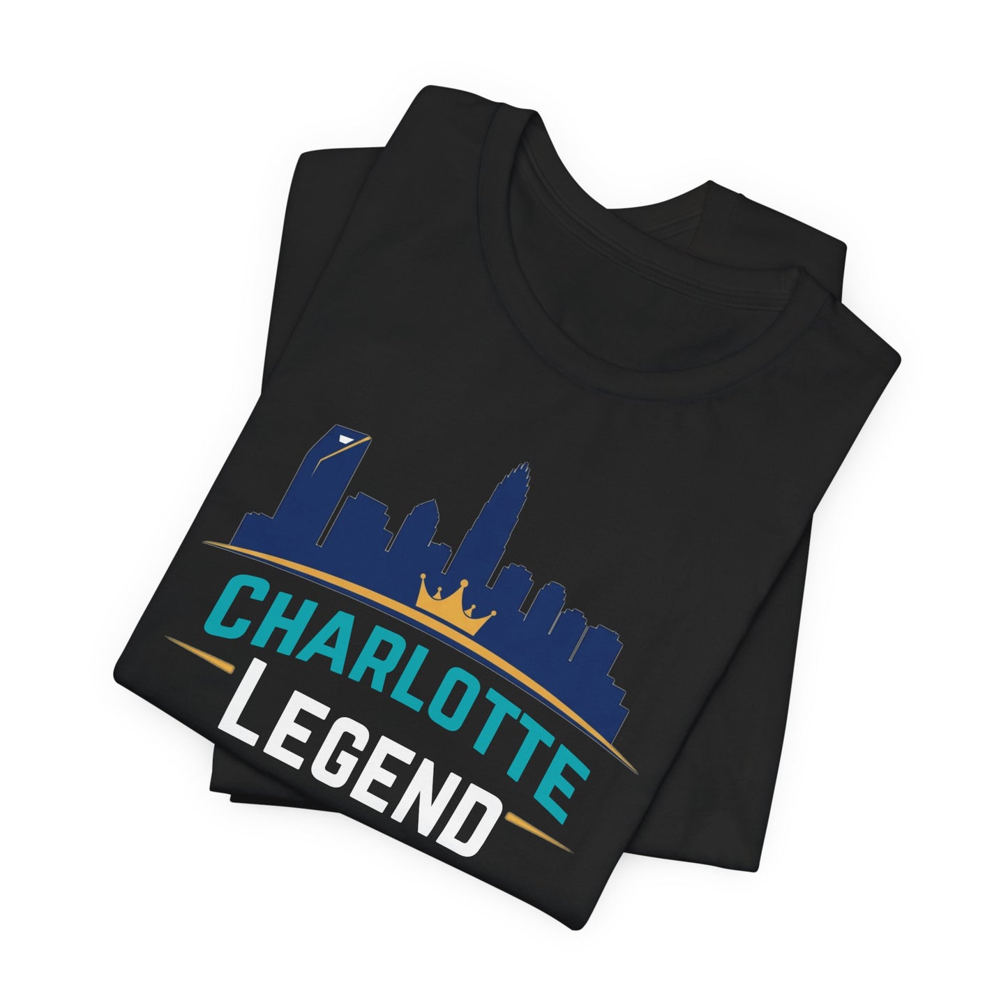 Charlotte Legend T-Shirt, Unisex Graphic Tee, Urban Streetwear, Gift for Sports Fans, City Pride Apparel, Charlotte Souvenir Tee