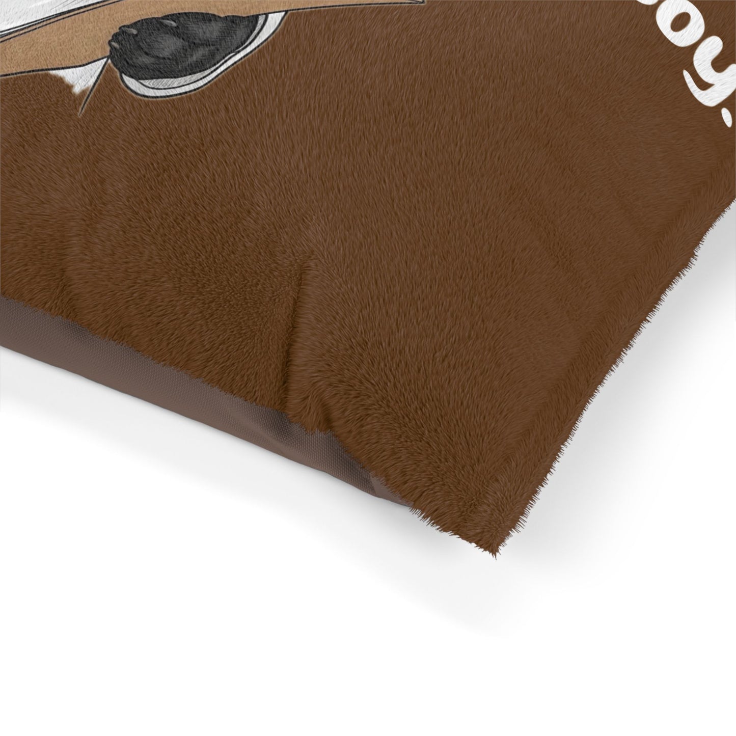 Black Lab Pet Bed - Perfect for Dog Lovers, Cute Good Boy Dog Decor, Pet Accessories, Animal Gift, Cozy Pet Sleeping