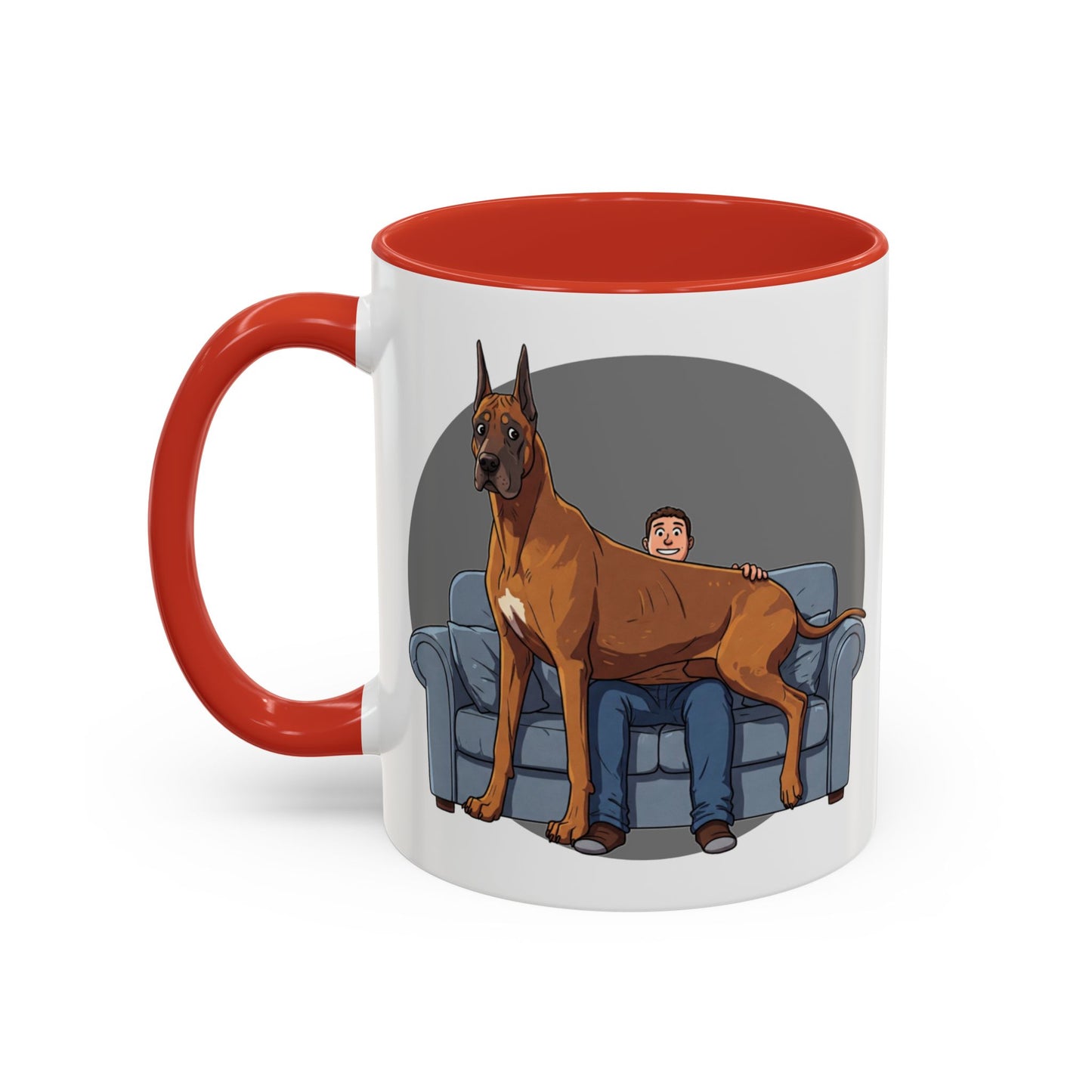 Hilarious Great Dane Lap Dog Coffee Mug - Funny Dog Lover Gift - Schmartypants