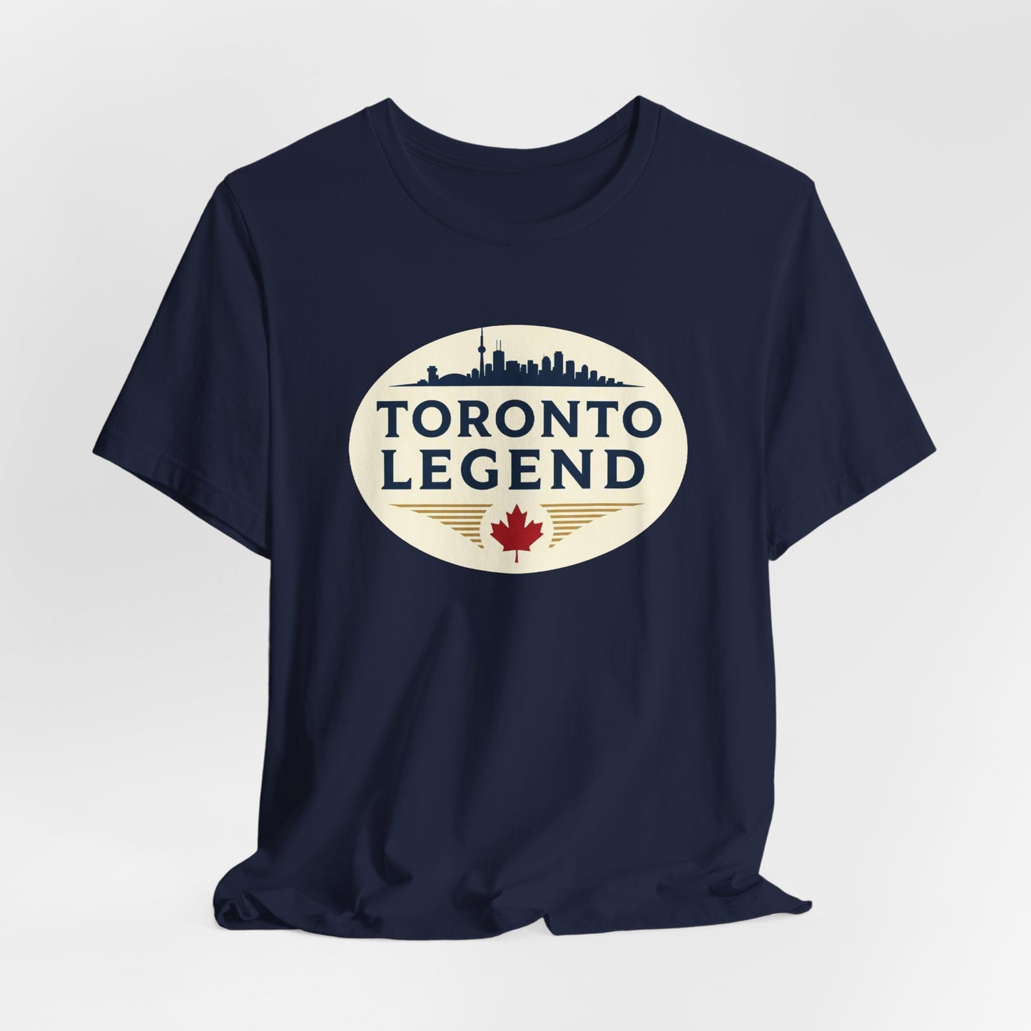 Toronto Legend Unisex Jersey Short Sleeve Tee, Toronto T-Shirt, Travel Shirt, Canada Souvenir, Gift for Travelers, Casual Wear