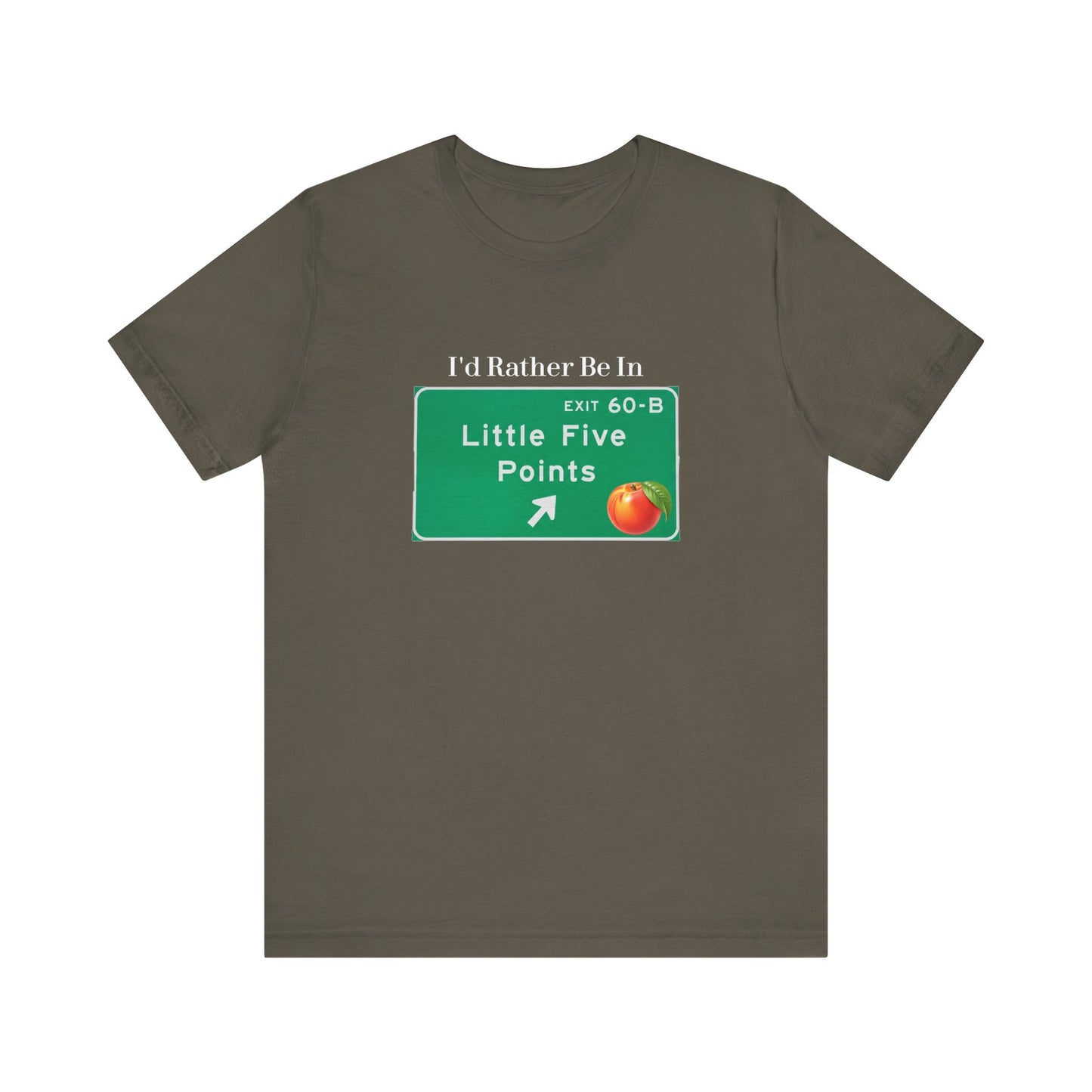 Atlanta Arts Scene Unisex Tee, Little Five Points Statement Shirt, Visit L5P Gift, Thriving Artsy District Top, Black Lives Matter Shirt