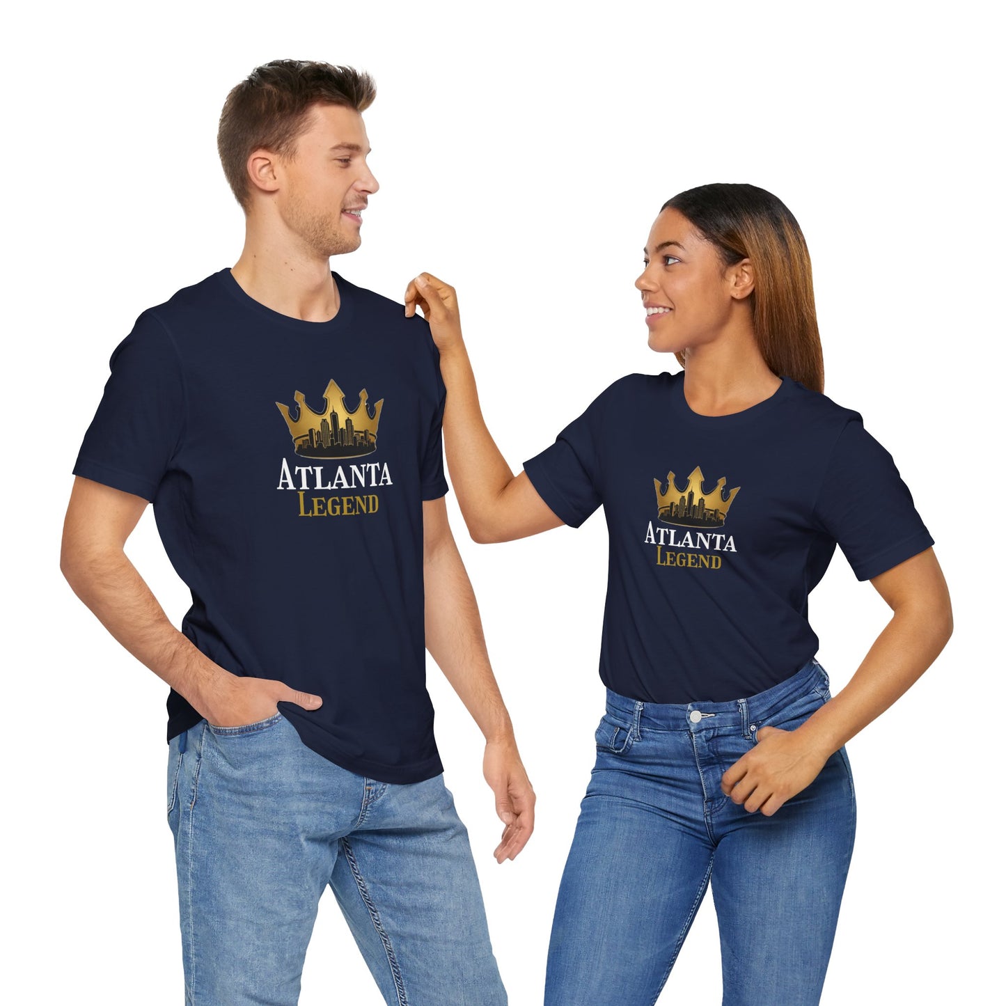 Atlanta Legend Unisex Short Sleeve T-Shirt, Atlanta Nightlife Tee