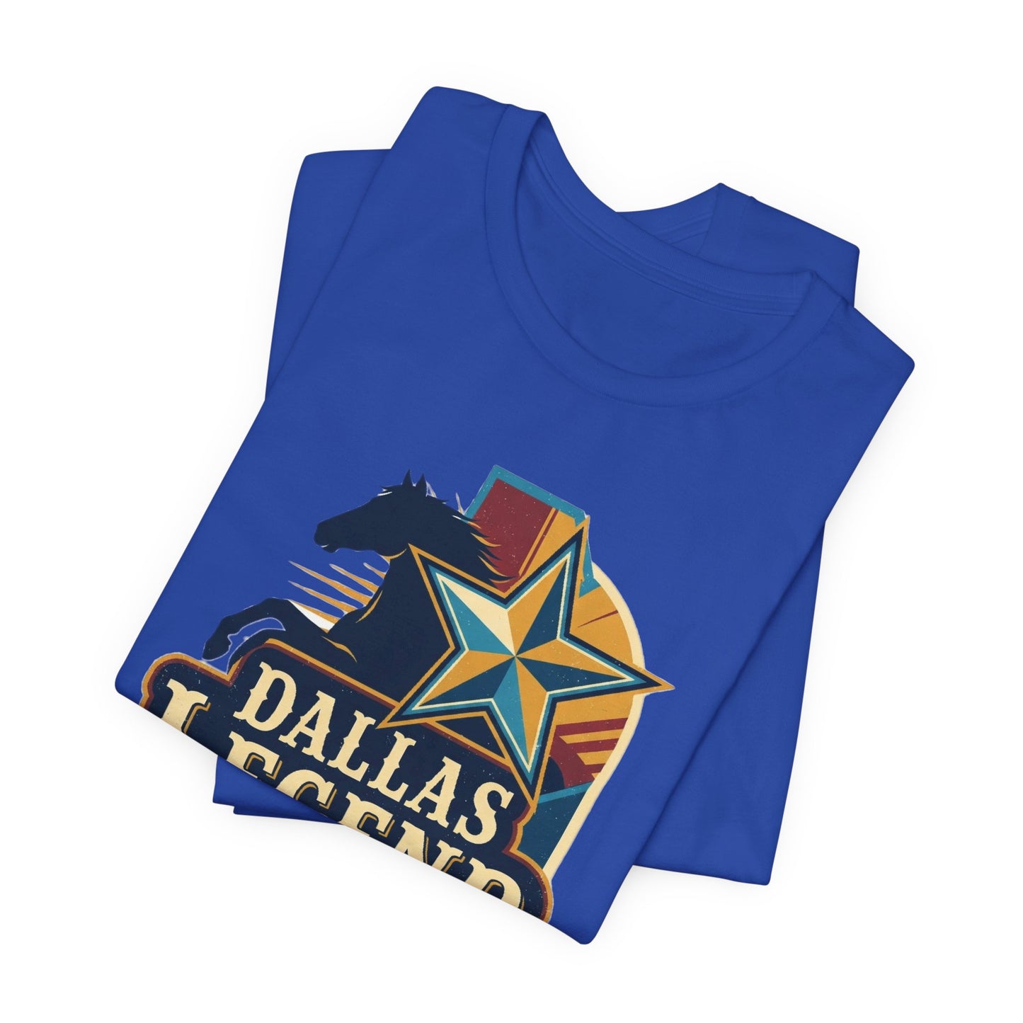 Dallas Legend Unisex Jersey Tee - Casual Style, Gift for Sports Fans, Comfort Wear, Game Day Apparel, Unique Shirt Design