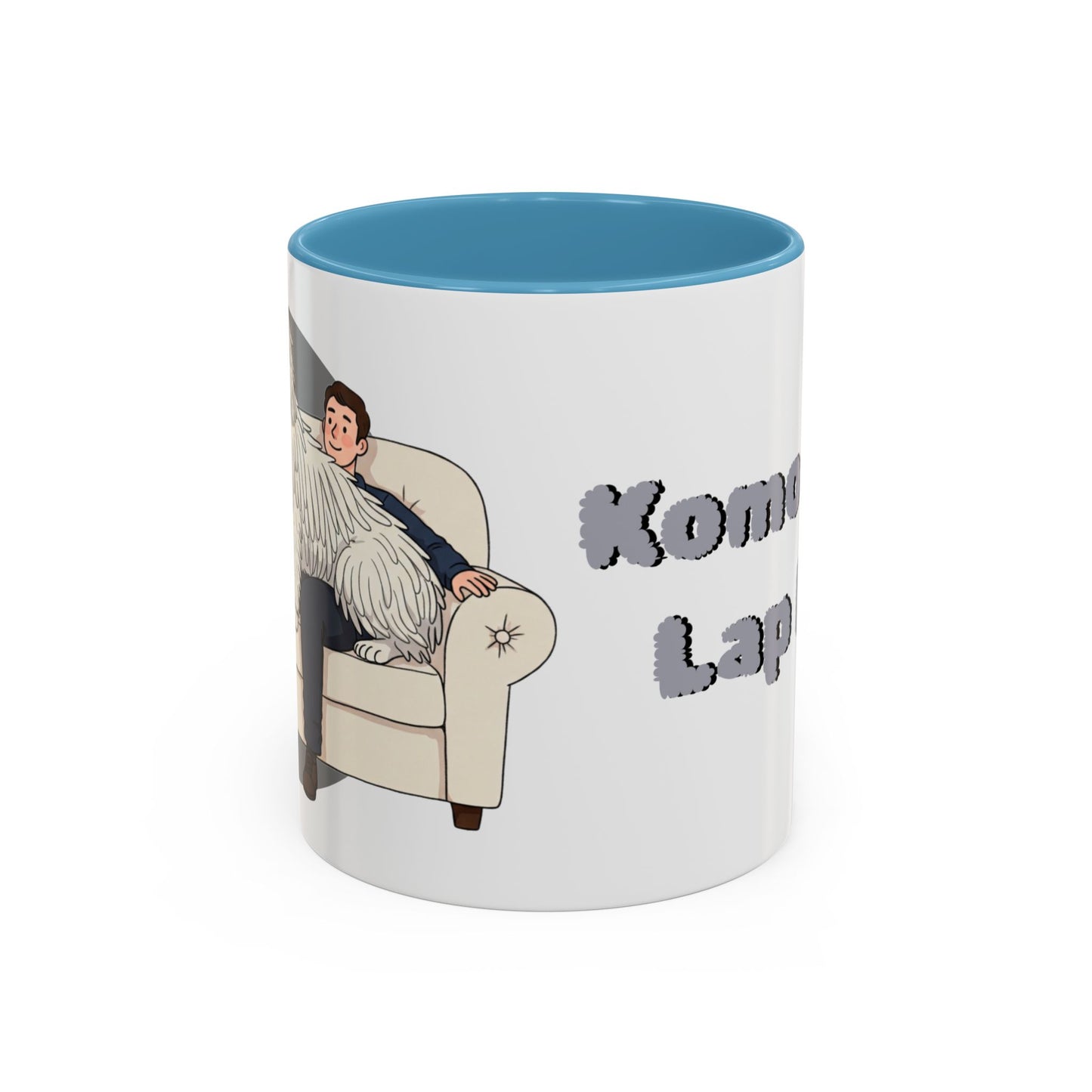 Komondor Lap Dog Coffee Mug - Funny Animal Lover Gift - Schmartypants