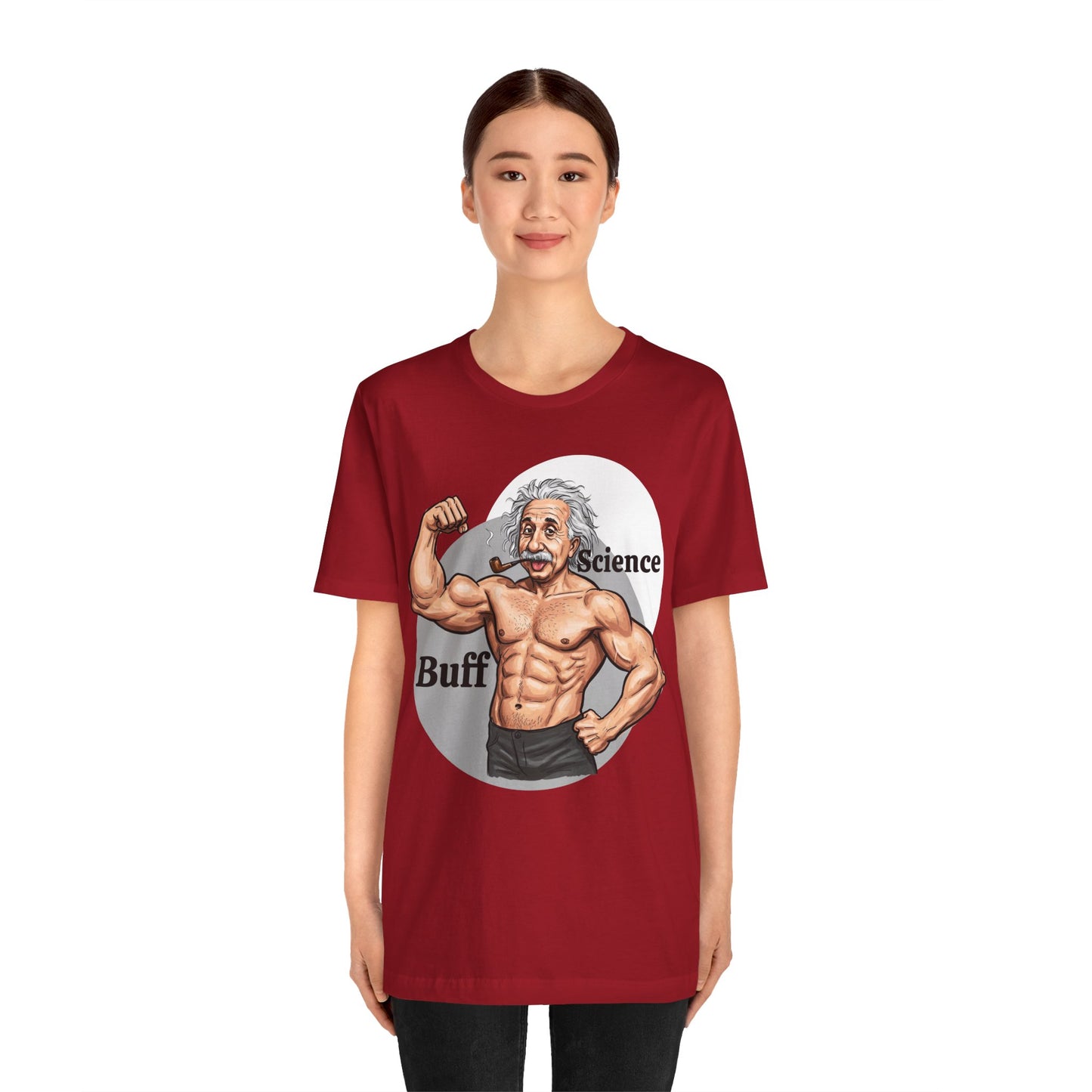 Science Buff Unisex Short Sleeve Tee - Funny Science Themed T-Shirt - Einstein Gift - Physics Lovers - Schmartypants