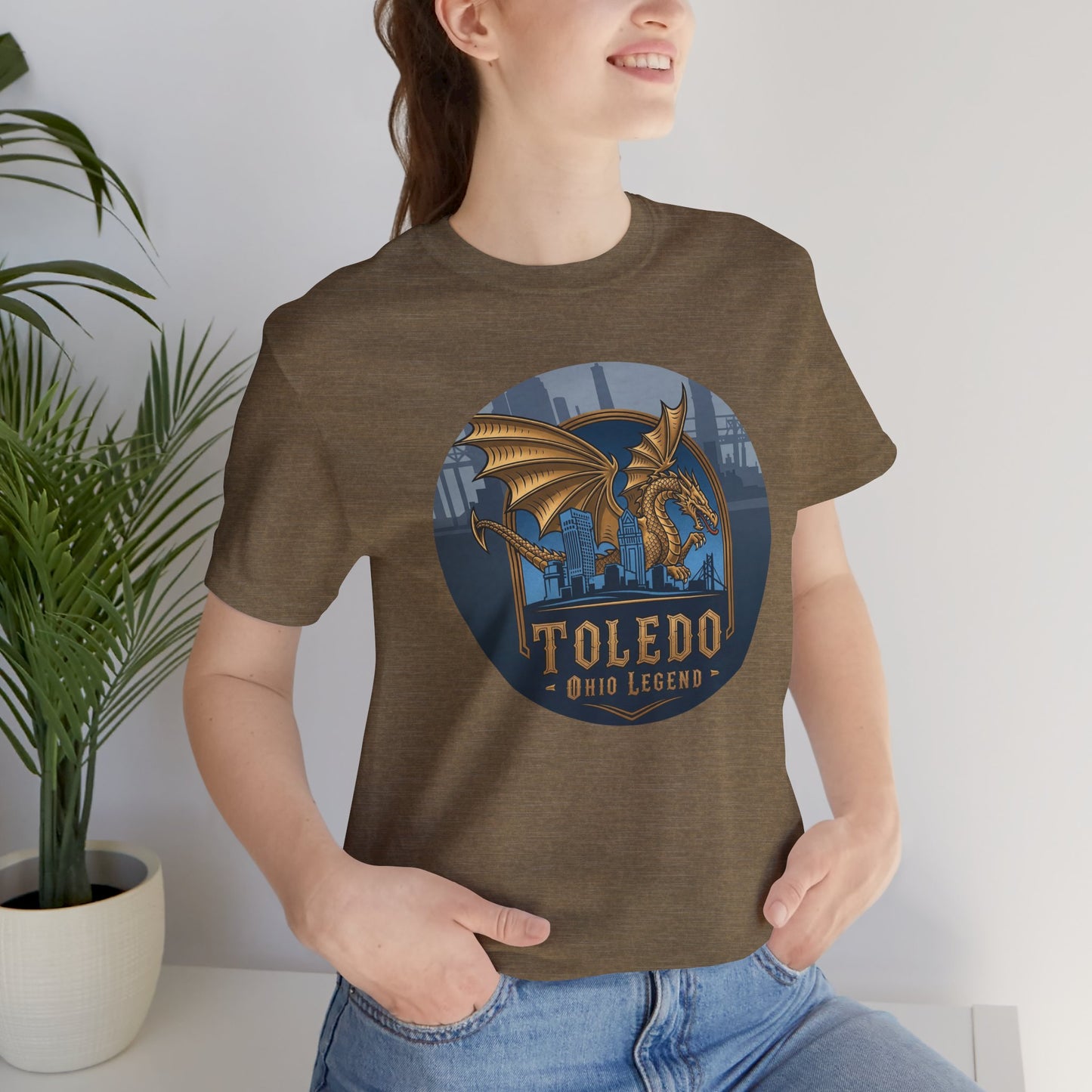 Toledo Dragon Legend T-Shirt | Unisex Jersey Tee | Perfect Gift for Fans, Festivals, and Celebrations, Casual Wear, Graphic Tee