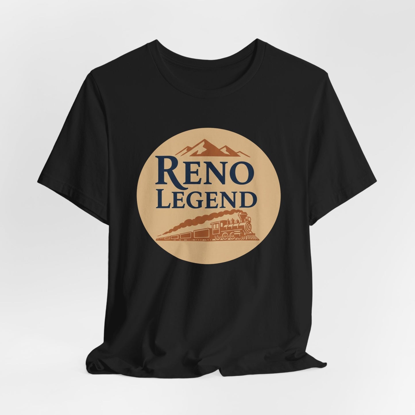 Reno Legend Unisex Tee, Graphic Tee, Casual Wear, Gift for Him, Outdoor Adventure Shirt, Vintage Style T-Shirt