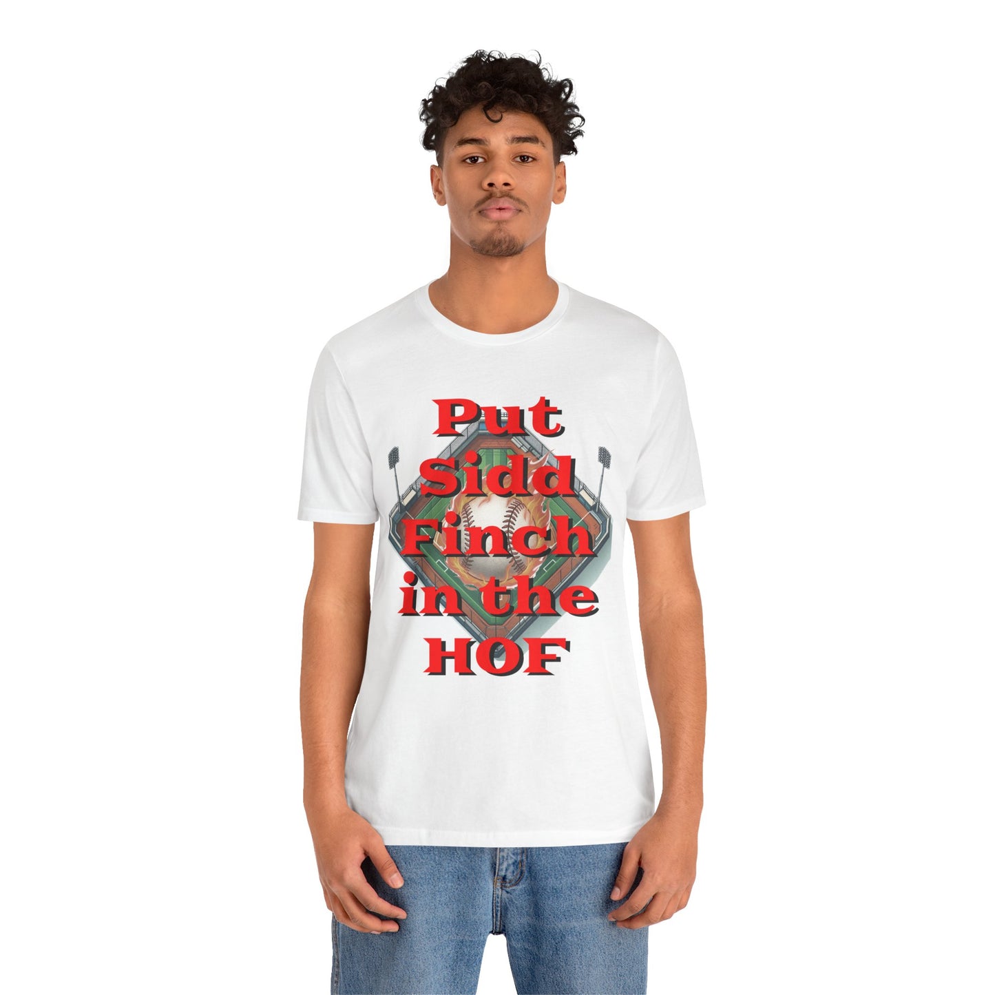 Baseball Fantasy Satirical Shirt, Funny Sports Tee, Mythological Fireballing Pitcher Gift, Sidd Finch April Fool's Joke, Unisex Jersey