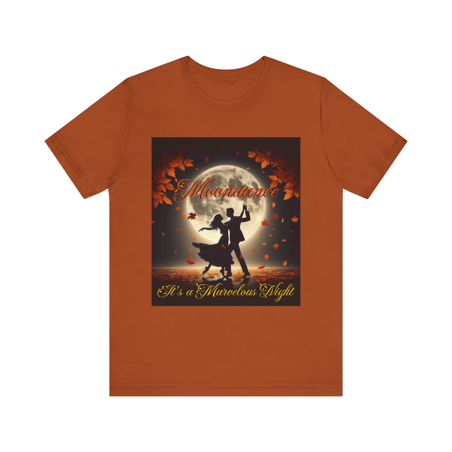 Moondance Unisex Jersey Tee - "It's a Marvelous Night" Graphic Shirt - Van Morrison and Music Fans - Schmartypants