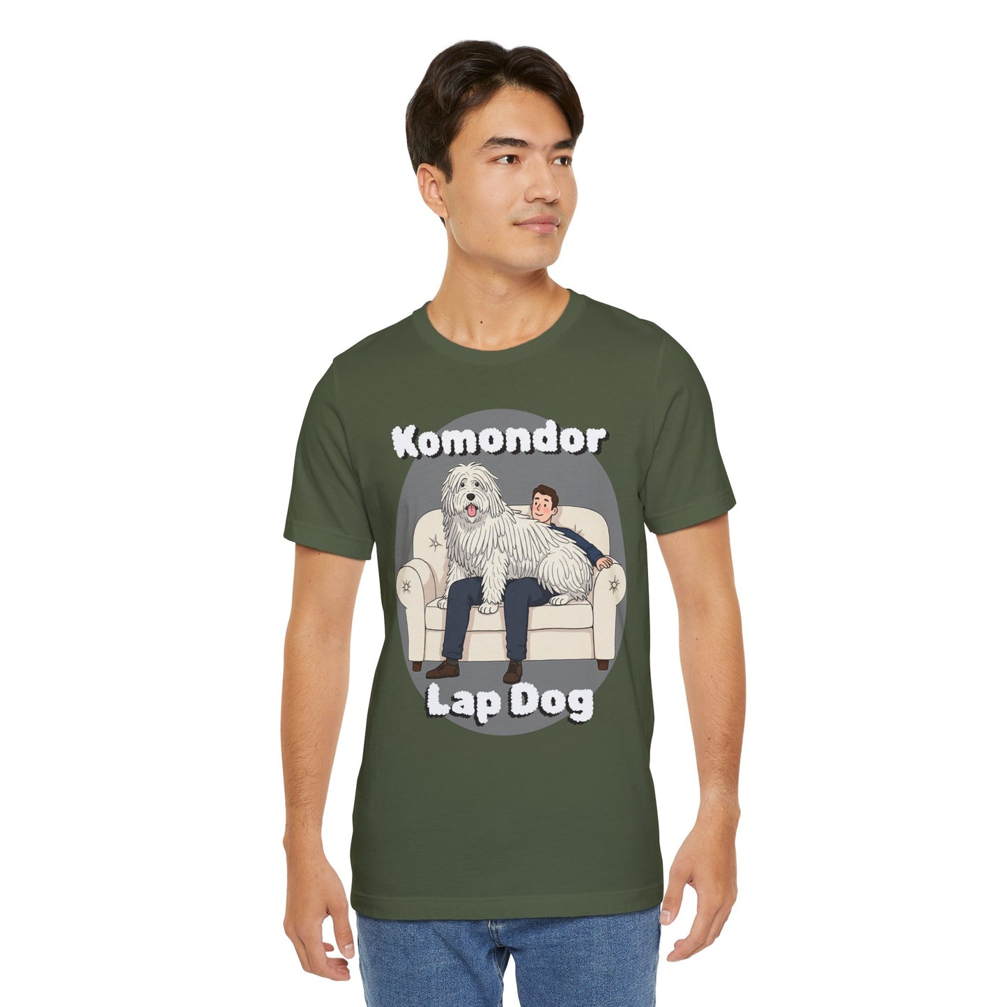 Hilarious Komondor Lap Dog Unisex Tee - Fun Pet Lover Shirt - Schmartypants