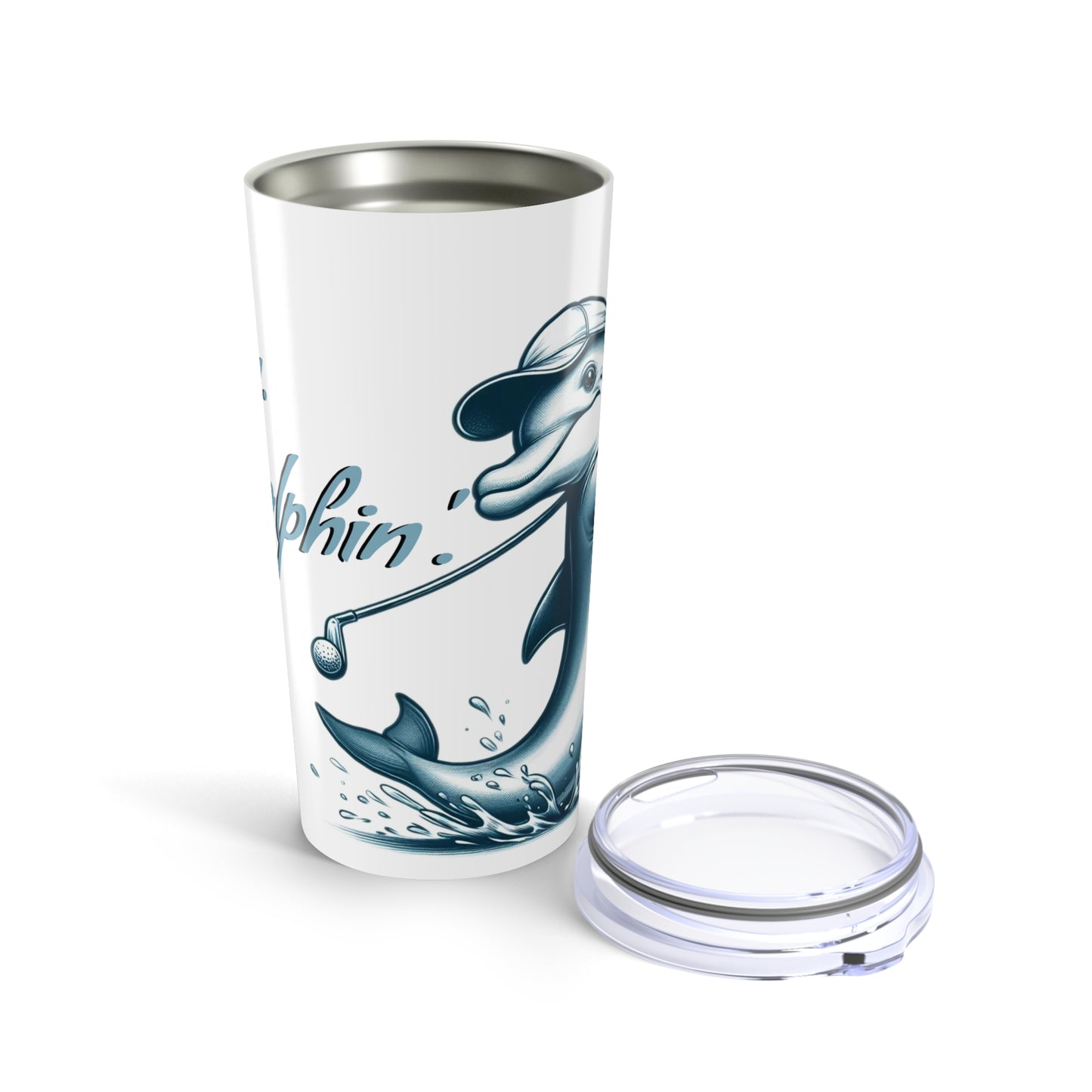 Funny 'Sorry. I'm Golphin'.' Golfers Gift 20oz Tumbler – Fun Drinkware for Dads and All Golfing Enthusiasts - Schmartypants
