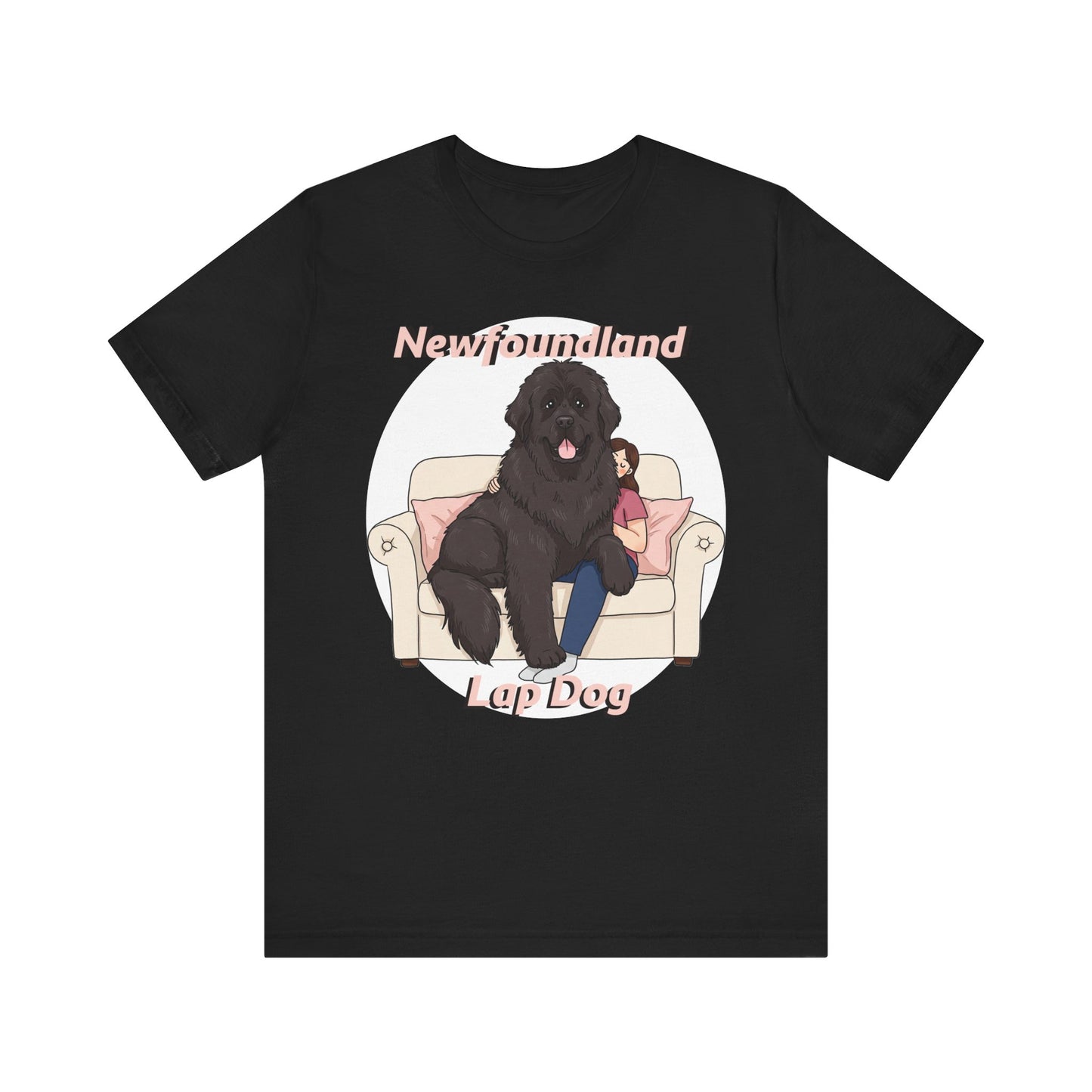Newfoundland Lap Dog Unisex Tee - Funny Dog Lover Shirt - Schmartypants
