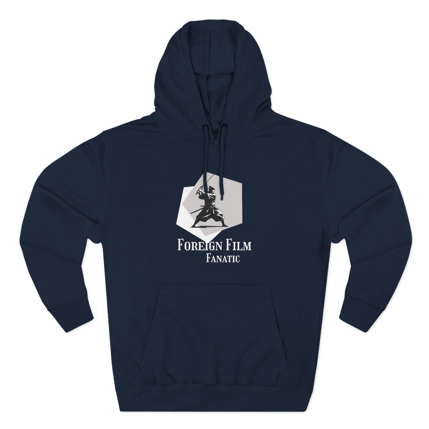 Foreign Film Fanatic Hoodie | Double Sided Graphics, Cozy Movie Lover's Sweatshirt | Perfect Gift for Cinema Buffs