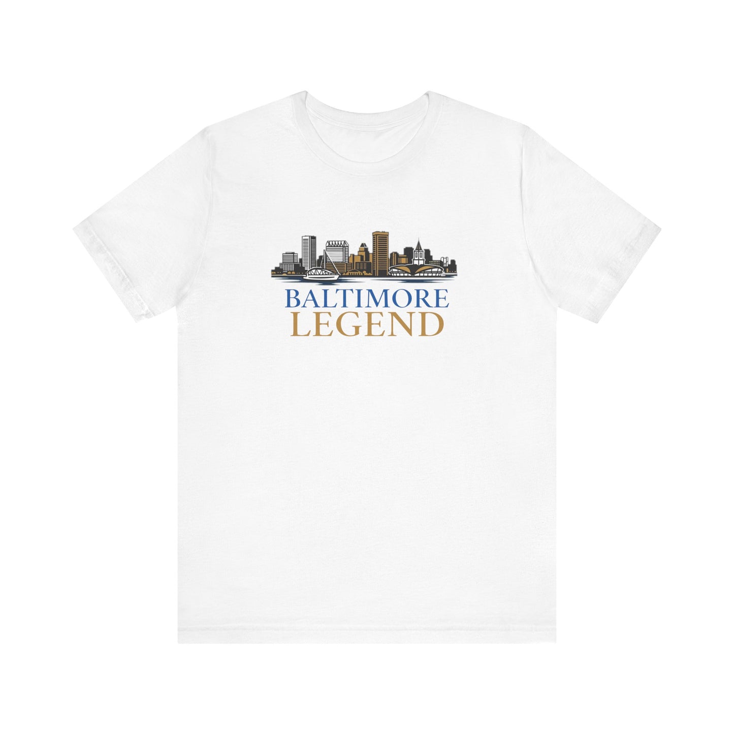 Baltimore Legend Unisex Tee, Graphic T-Shirt, Urban Style Shirt, Gift for City Lovers, Baltimore Pride Apparel, Baltimore Souvenir Shirt