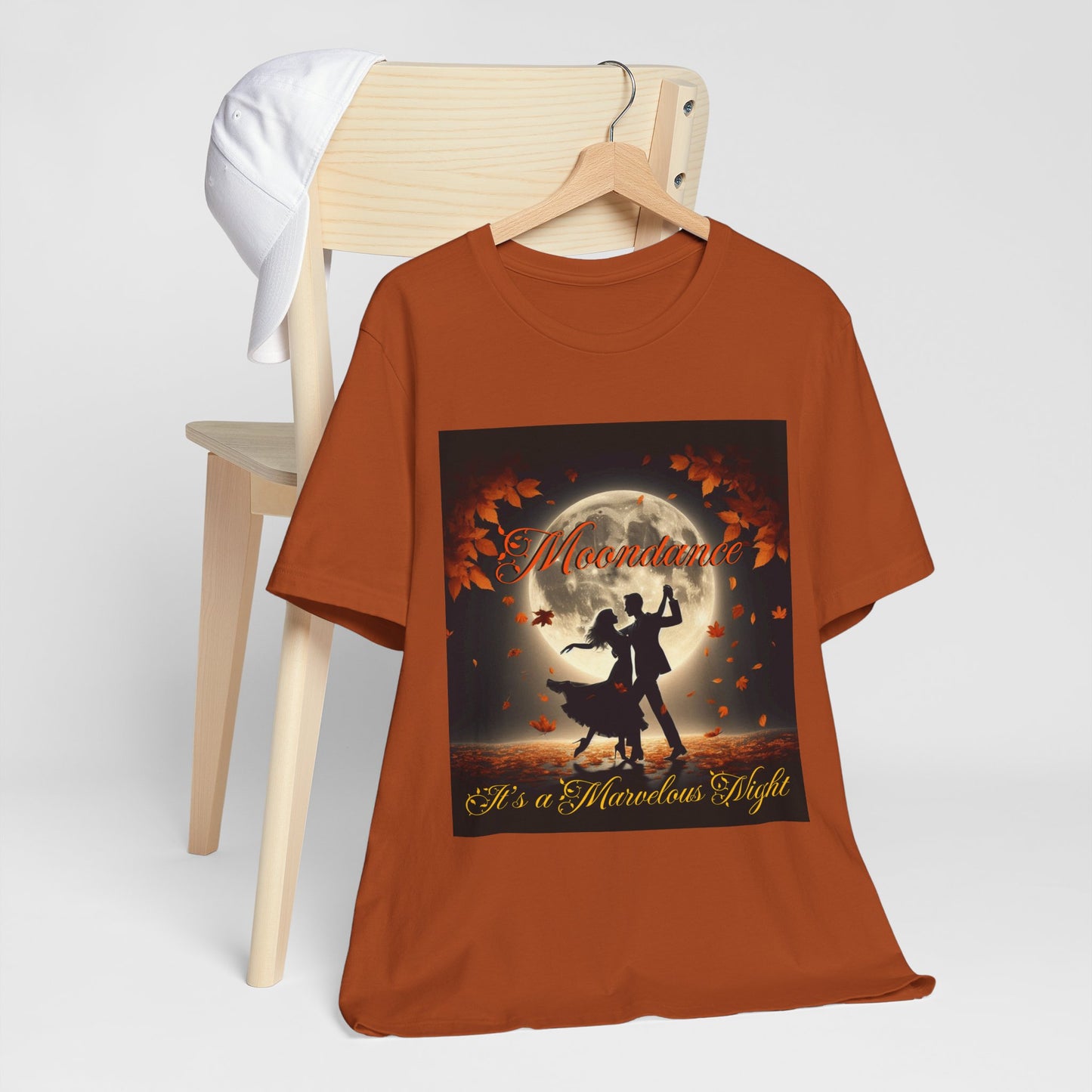 Moondance Unisex Jersey Tee - "It's a Marvelous Night" Graphic Shirt - Van Morrison and Music Fans - Schmartypants