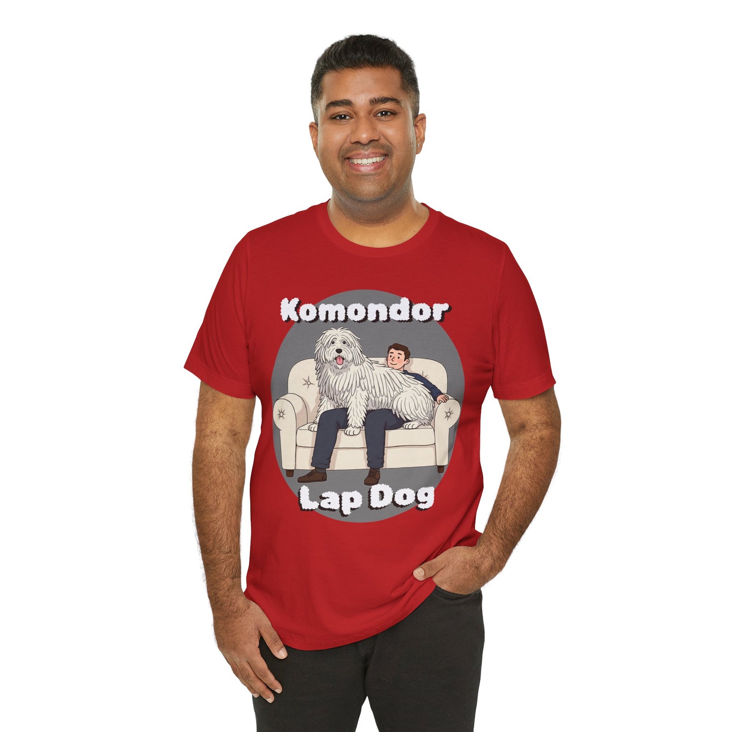 Hilarious Komondor Lap Dog Unisex Tee - Fun Pet Lover Shirt - Schmartypants