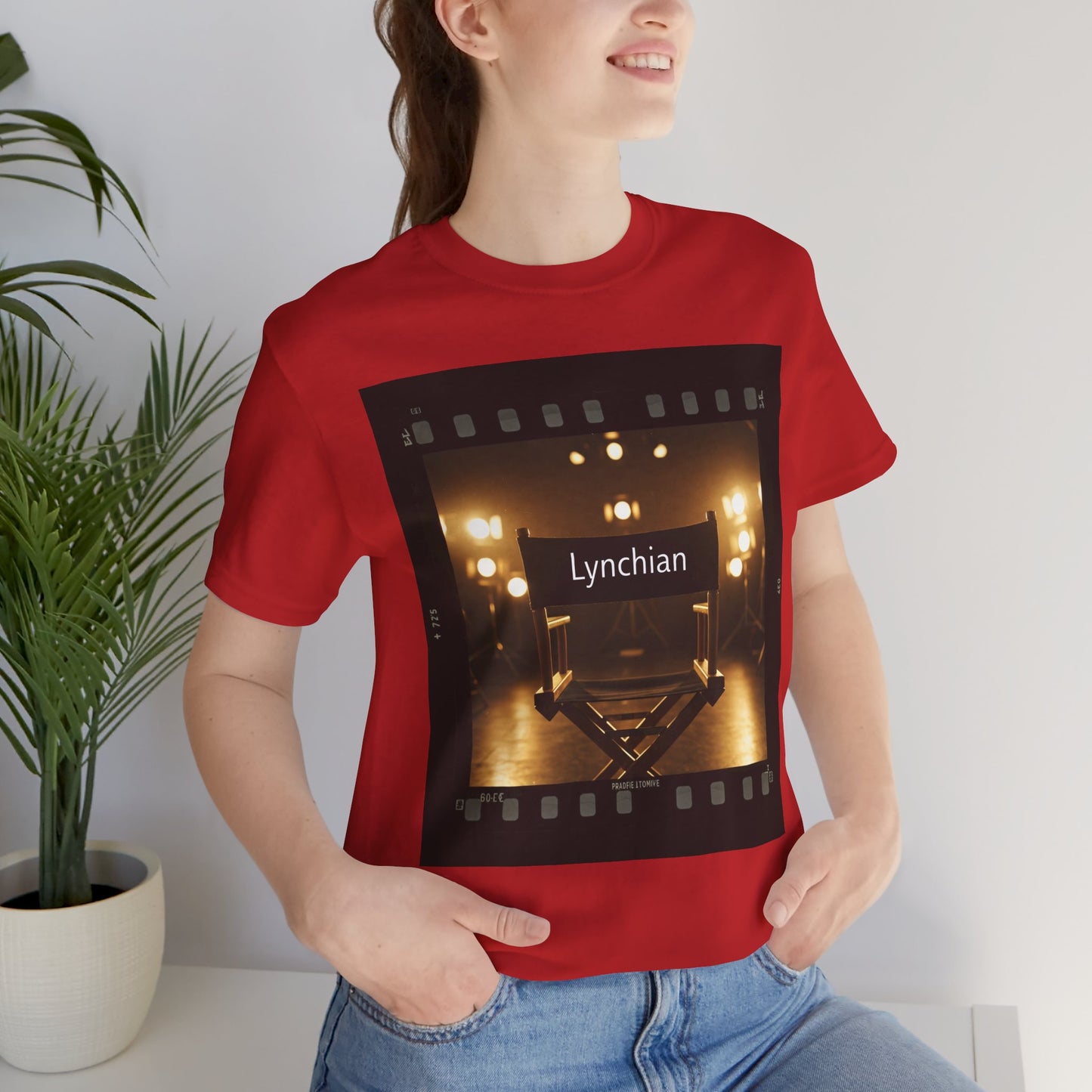 'Lynchian' Short Sleeve Tee - Artistic Film Inspired Design for Classic Movie Lovers, Fim Fans, Fans of David Lynch - Schmartypants
