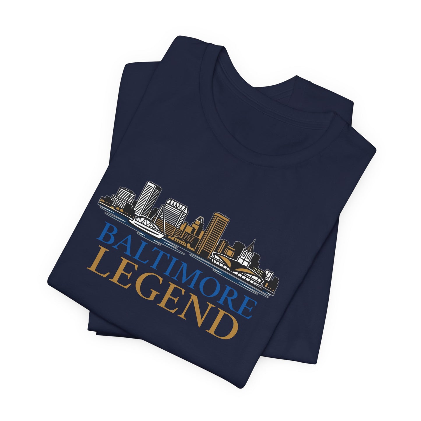Baltimore Legend Unisex Tee, Graphic T-Shirt, Urban Style Shirt, Gift for City Lovers, Baltimore Pride Apparel, Baltimore Souvenir Shirt