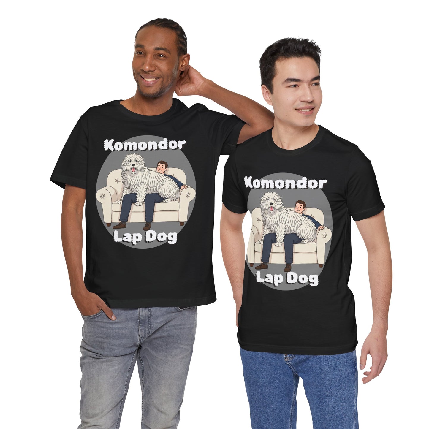 Hilarious Komondor Lap Dog Unisex Tee - Fun Pet Lover Shirt - Schmartypants