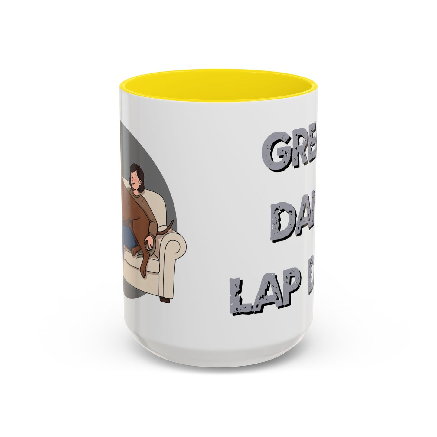 Great Dane Lap Dog Coffee Mug - Funny Pet Lover Gift - Schmartypants