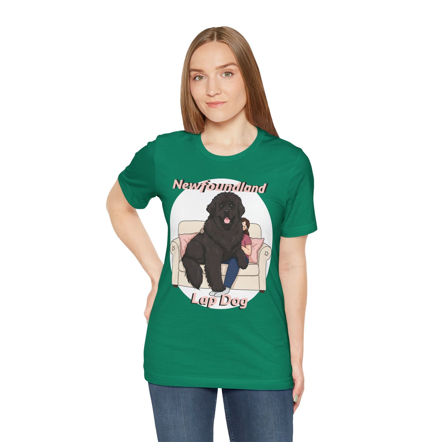 Newfoundland Lap Dog Unisex Tee - Funny Dog Lover Shirt - Schmartypants