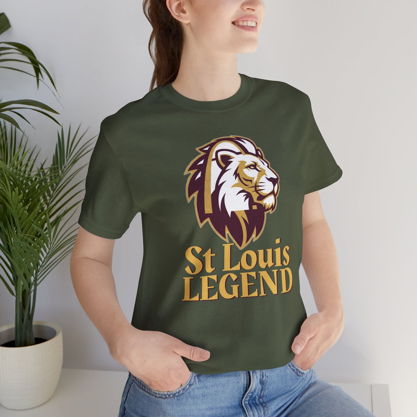 St. Louis Legend Tee - Celebrate Your Pride, Unisex Jersey Short Sleeve T-Shirt, Gift for Sports Fans, Casual Wear, Team Spirit