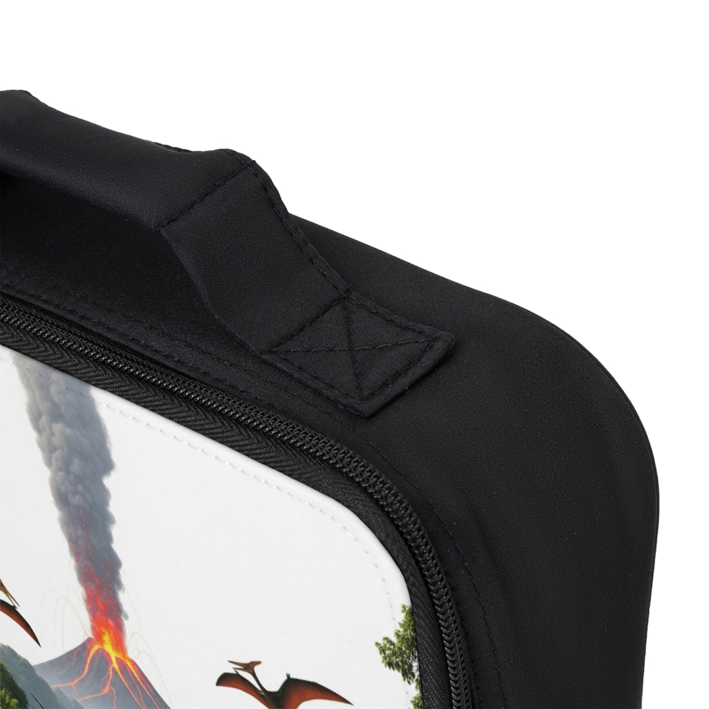 Velociraptor Dinosaur Lunch Bag - Kids Lunchbox, Fun Dinosaur Design, Jurassic Theme, School Picnic Essential, Lunch Tote Bag