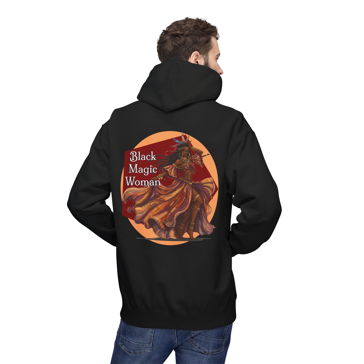 Black Magic Woman Hoodie, Santana Fleetwood Mac Fan Concert Festival Wear, Latin Rock Blues, Witchy Apparel