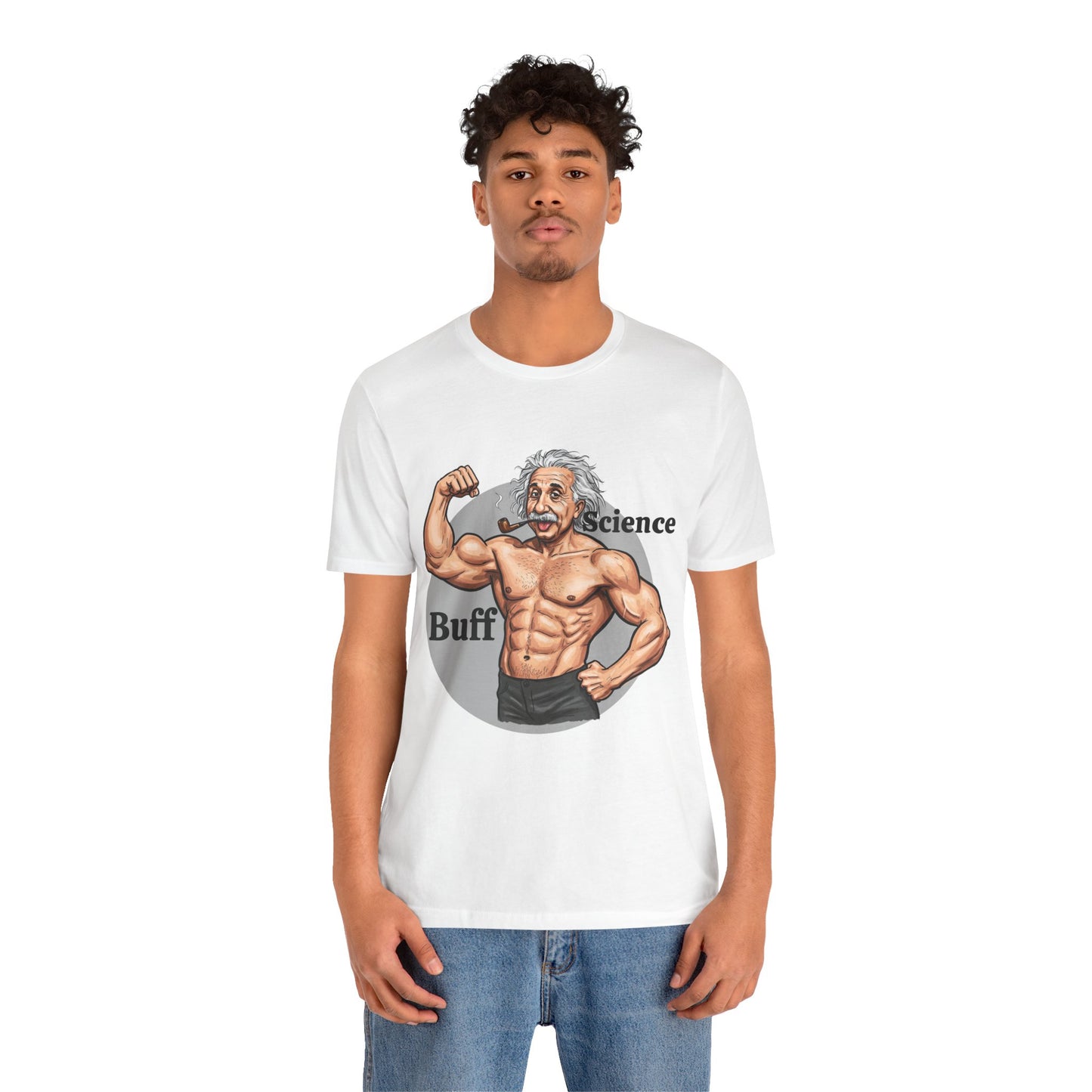 Science Buff Unisex Short Sleeve Tee - Funny Science Themed T-Shirt - Einstein Gift - Physics Lovers - Schmartypants