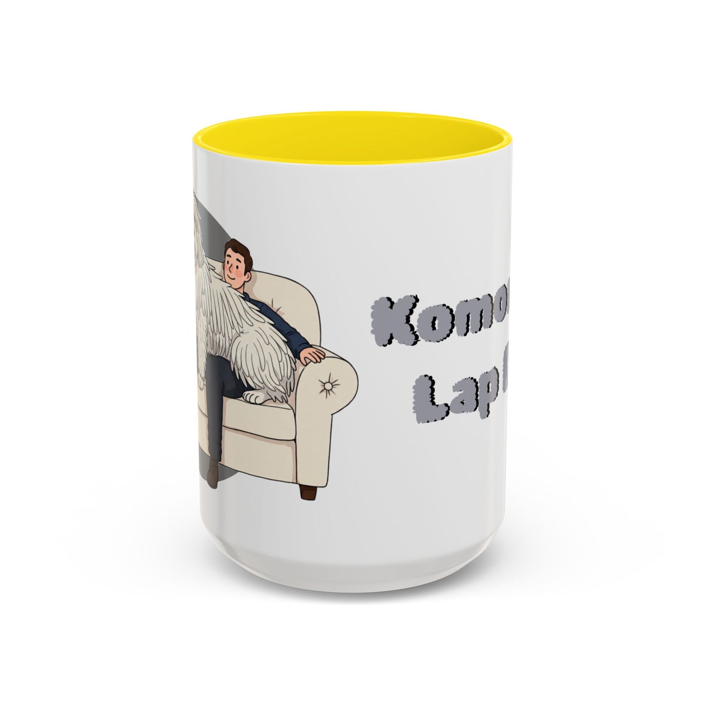 Komondor Lap Dog Coffee Mug - Funny Animal Lover Gift - Schmartypants