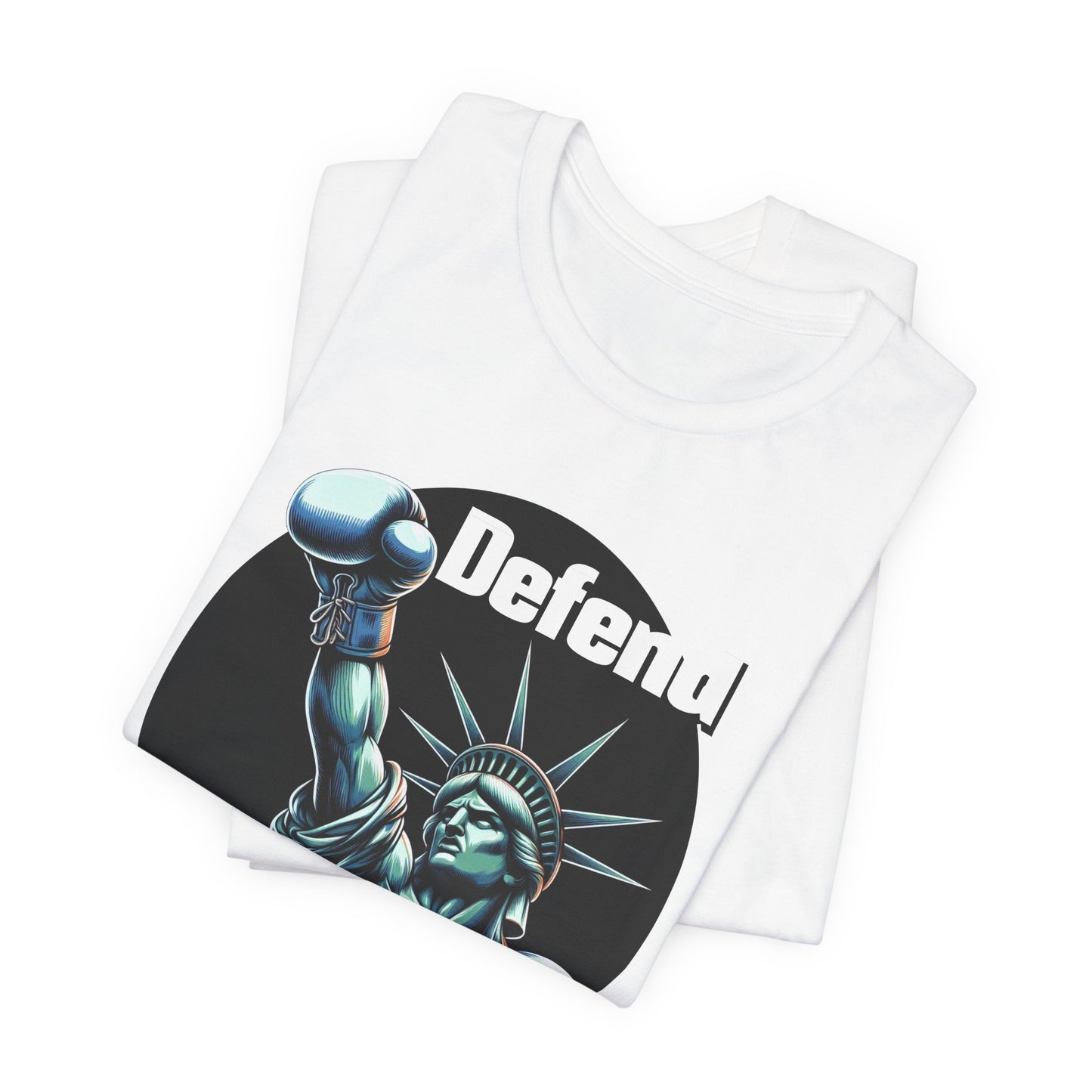 Defend Democracy Tee - Unisex Jersey Short Sleeve Shirt - Protest Wear - Activist Tee