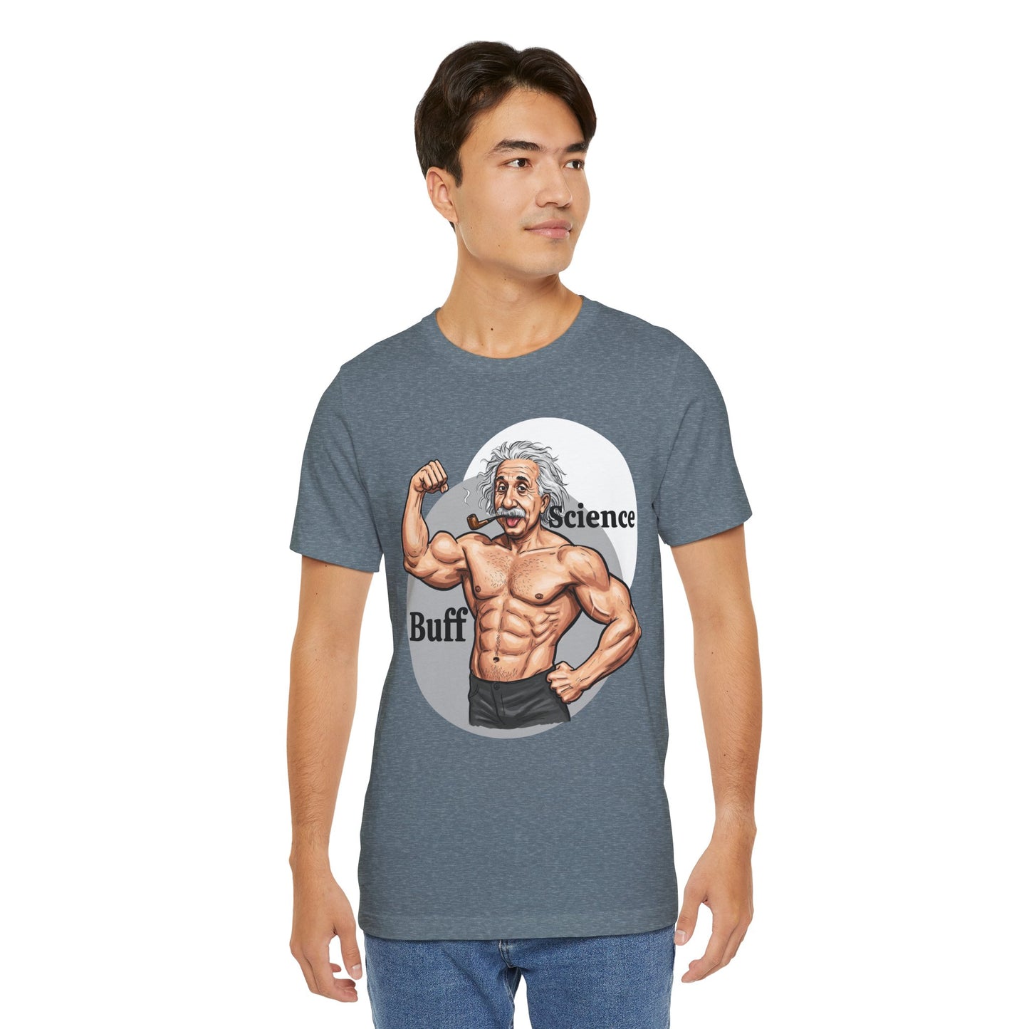 Science Buff Unisex Short Sleeve Tee - Funny Science Themed T-Shirt - Einstein Gift - Physics Lovers - Schmartypants