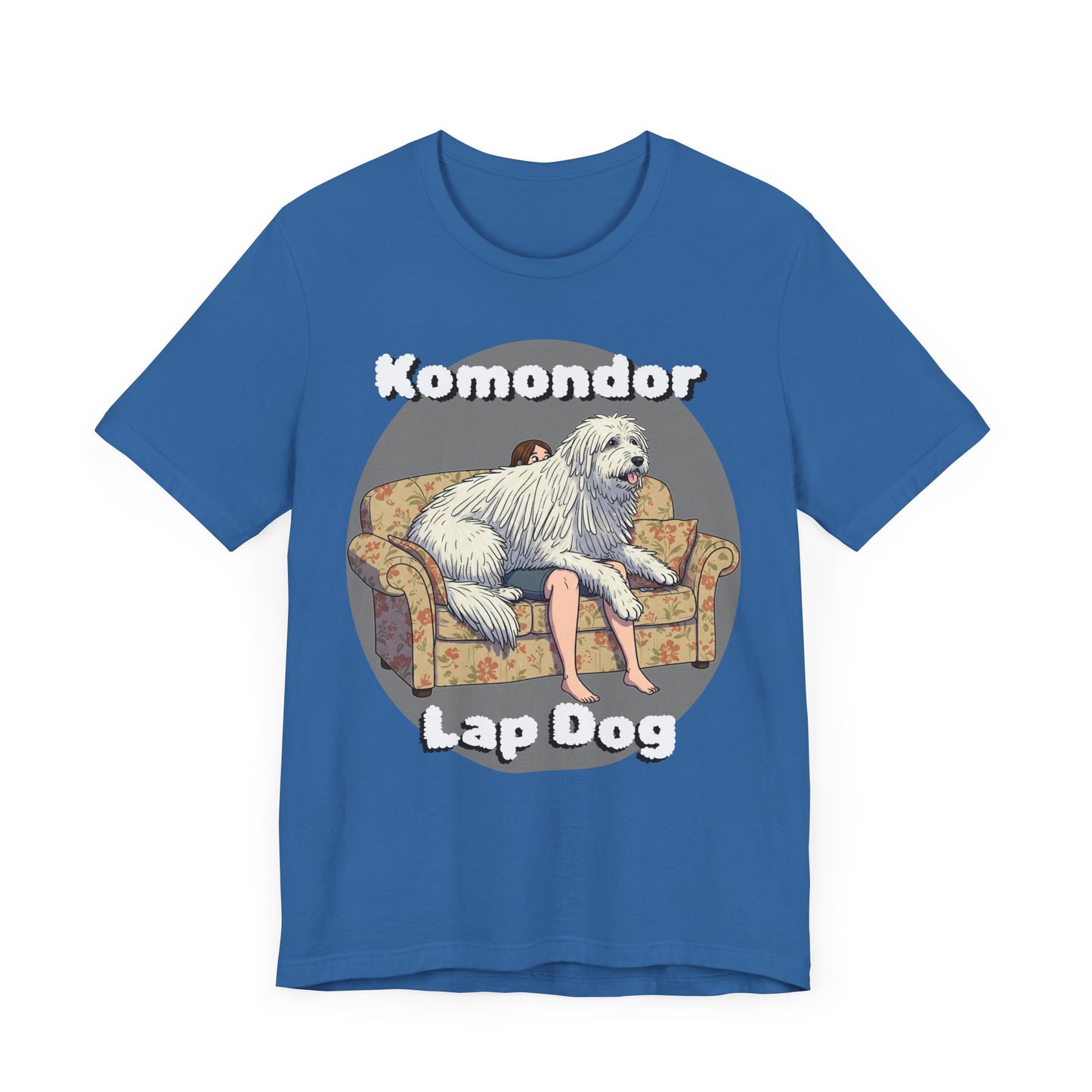 Komondor Lap Dog Unisex Tee - Funny Dog Lover's Short Sleeve Shirt - Schmartypants