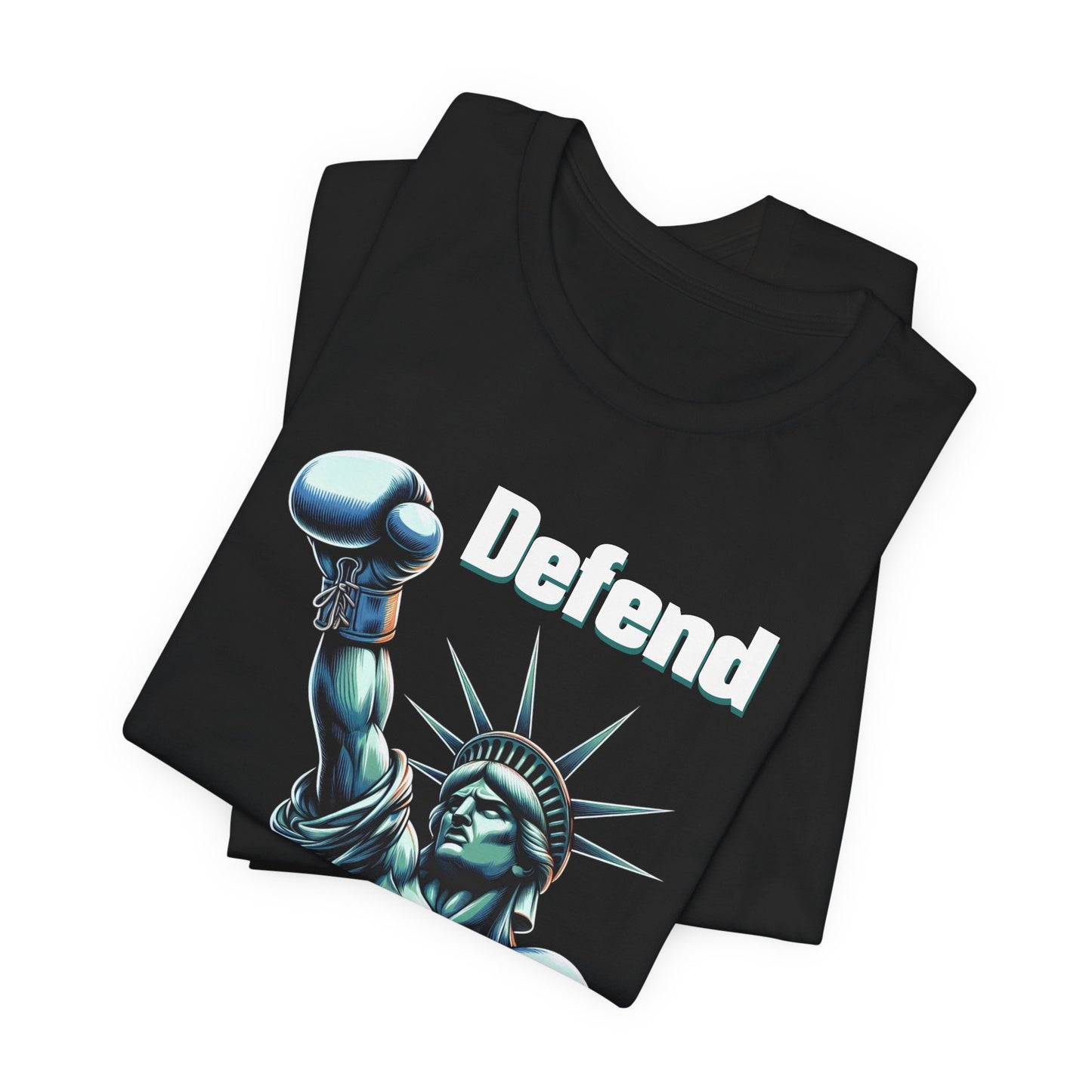 Defend Democracy Tee - Unisex Jersey Short Sleeve Shirt - Protest Wear - Activist Tee