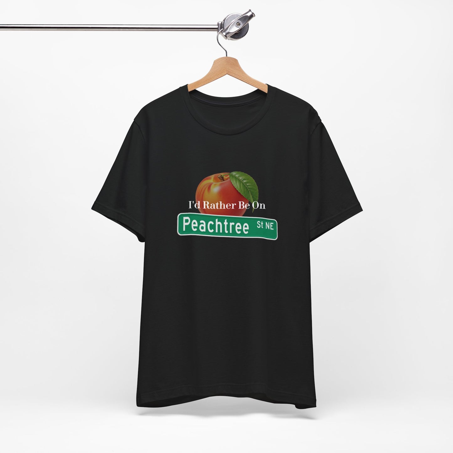 Peachtree Street Atlanta Unisex Tee, Georgia Nightlife Shirt, Atlanta Souvenir, City Life Gift, ATL Tee