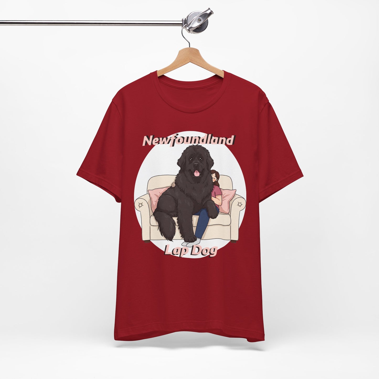Newfoundland Lap Dog Unisex Tee - Funny Dog Lover Shirt - Schmartypants