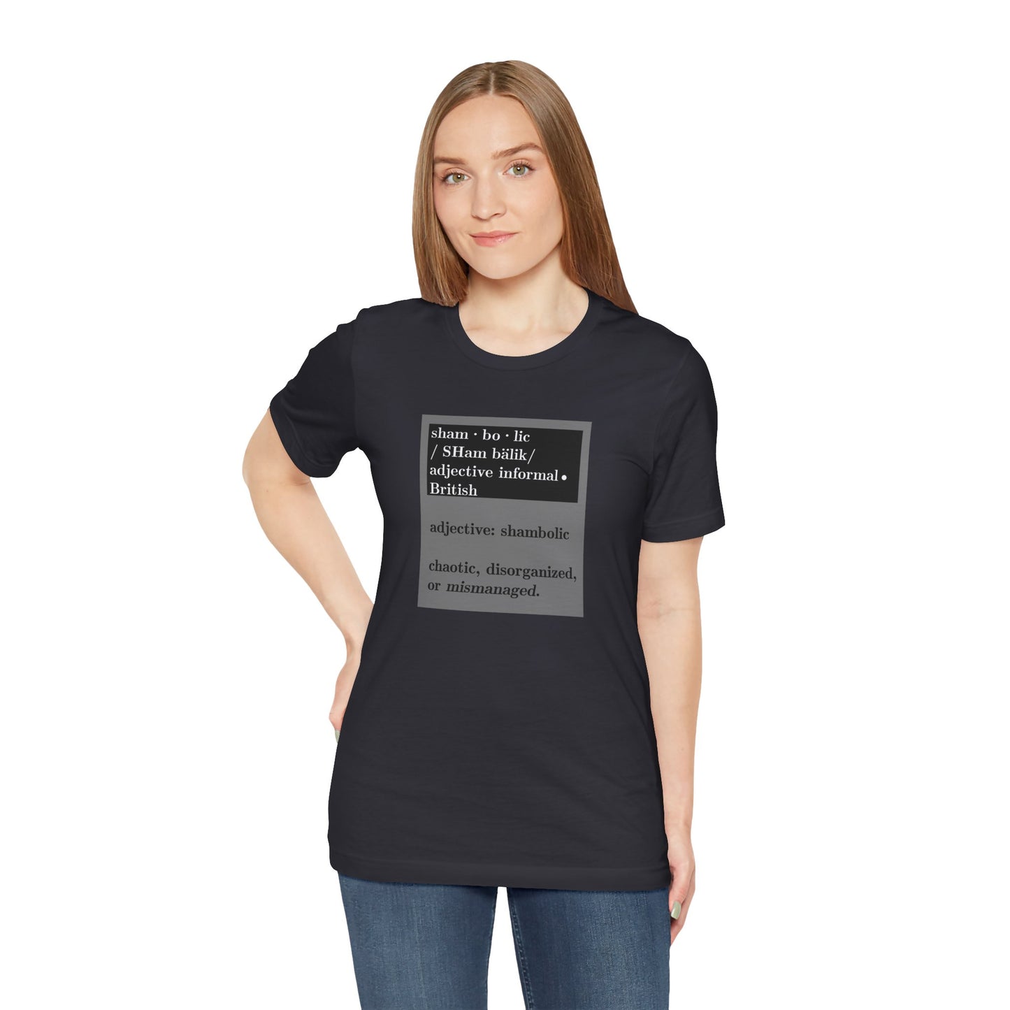 Shambolic Definition Graphic T-Shirt, Casual Wear, Perfect Gift, Unisex Apparel, Protest Humor, Rachal Maddow Fans