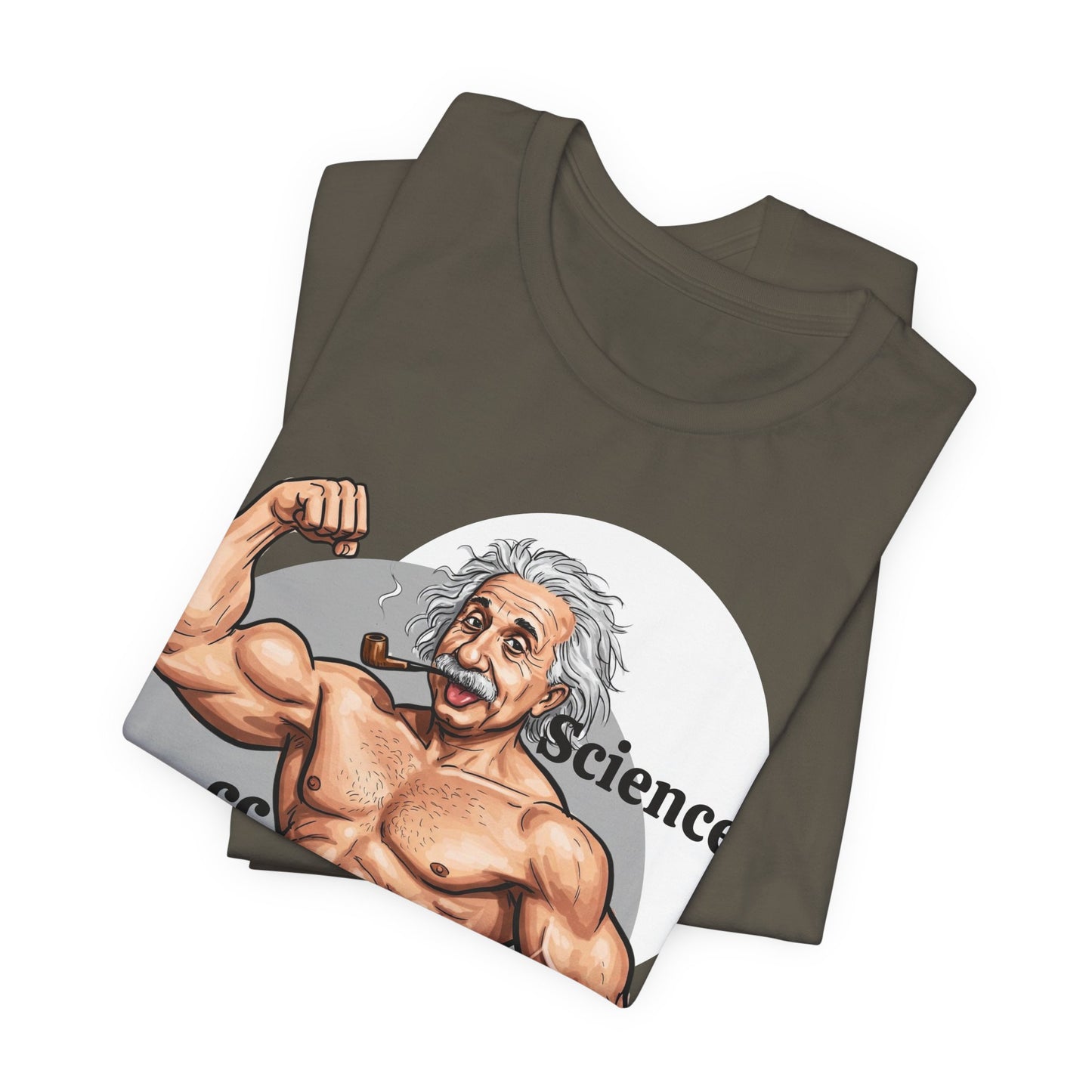 Science Buff Unisex Short Sleeve Tee - Funny Science Themed T-Shirt - Einstein Gift - Physics Lovers - Schmartypants