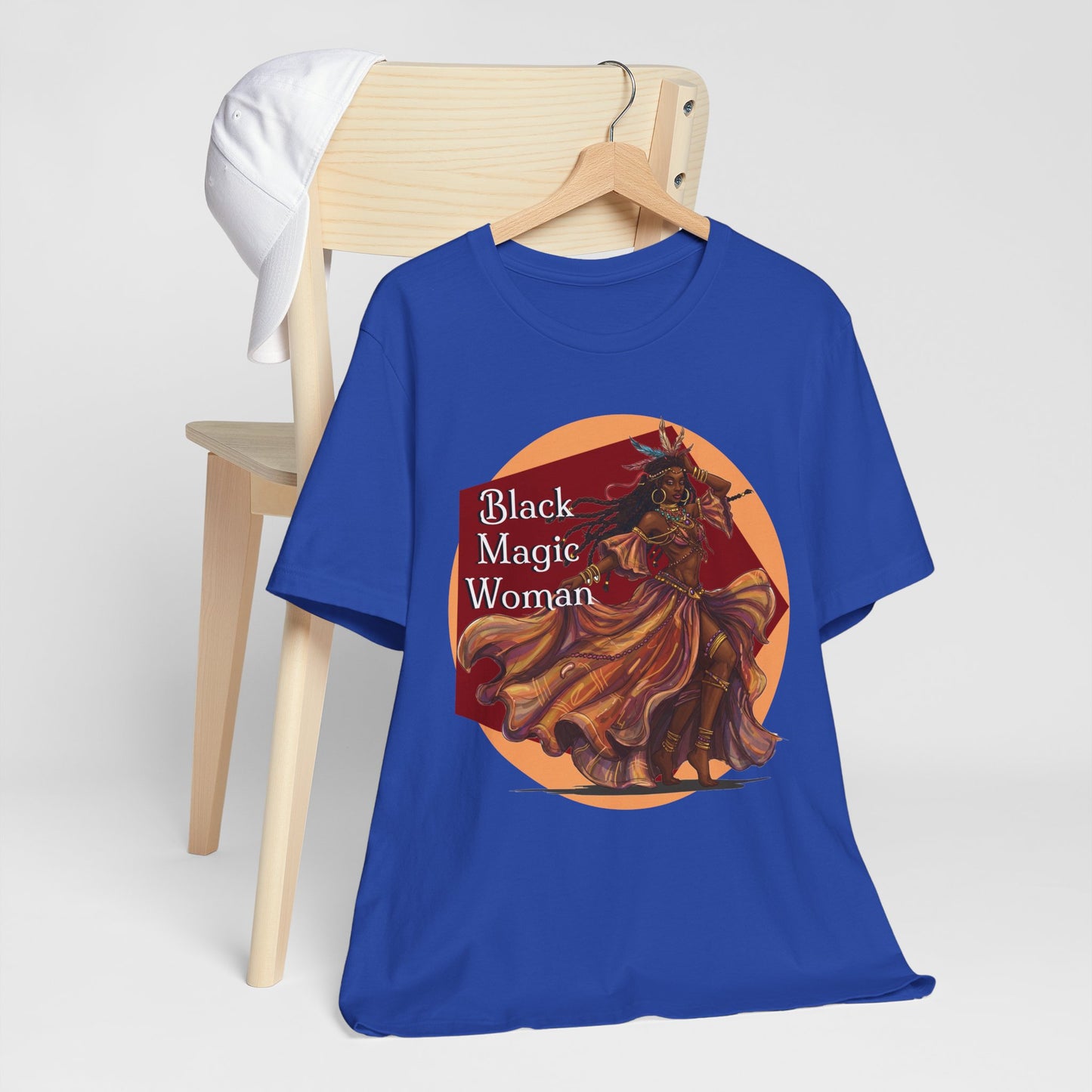 'Black Magic Woman' Tee, Witchy Apparel, Boho T-Shirt, Festival Outfit, Classic Rock Fans, Santana, Fleetwood Mac - Schmartypants