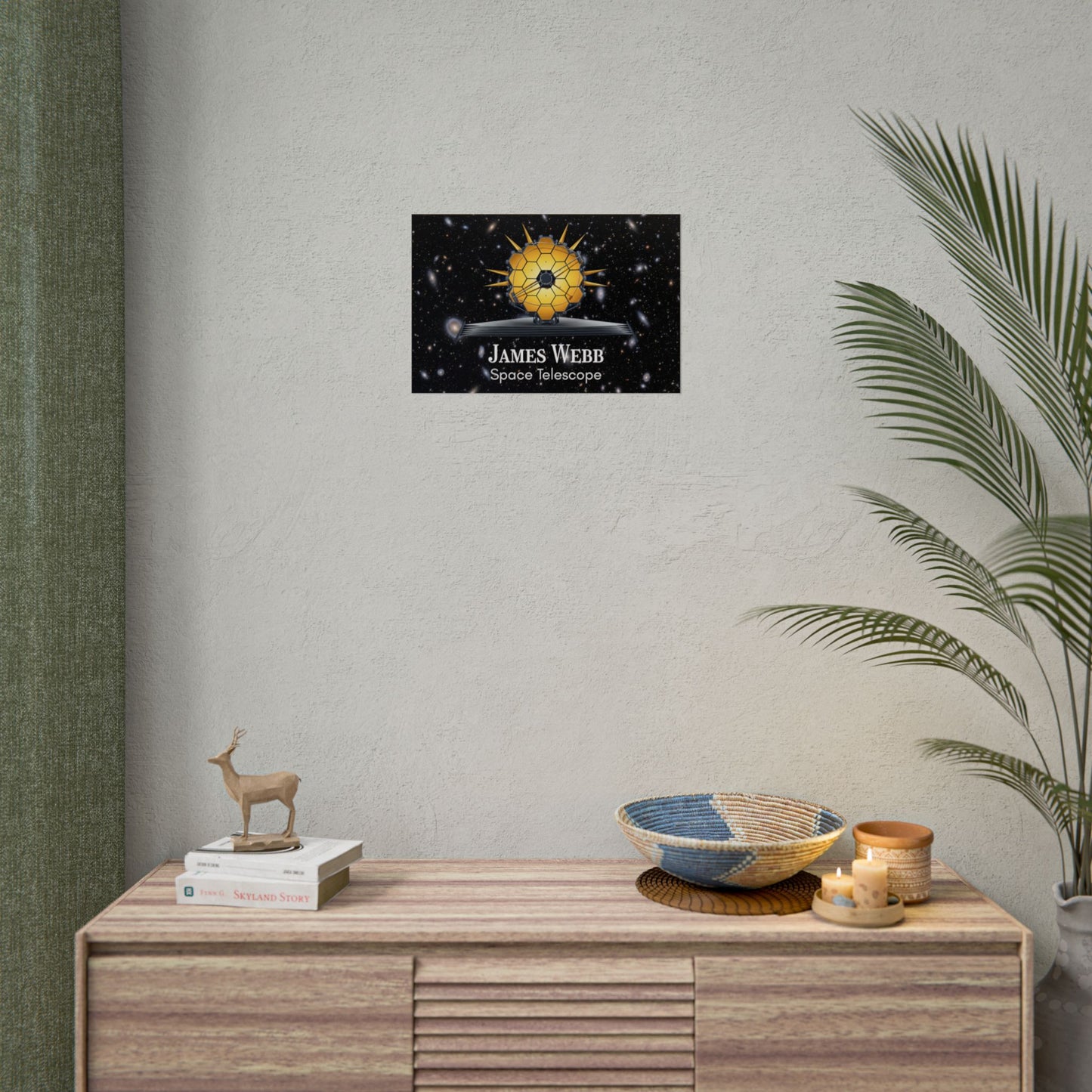 James Webb Space Telescope Rolled Poster, Astronomy Decor, Space Lover Gift, Educational Wall Art, Science Poster, Astronaut Room Decor