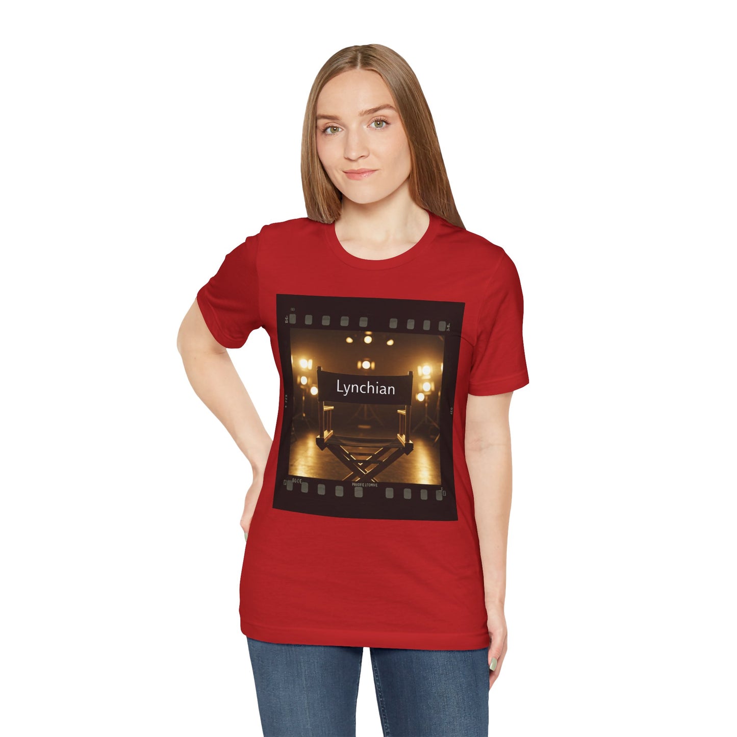 'Lynchian' Short Sleeve Tee - Artistic Film Inspired Design for Classic Movie Lovers, Fim Fans, Fans of David Lynch - Schmartypants