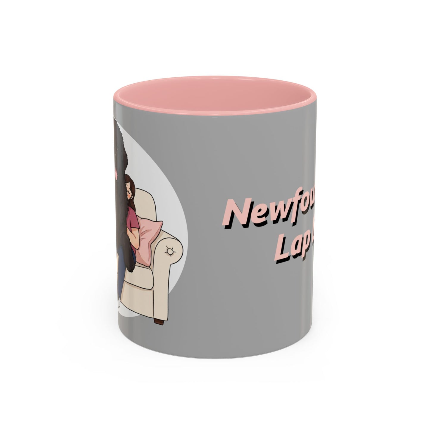 Funny Newfoundland Lap Dog Coffee Mug - Perfect Gift for Dog Lovers, Pet Parents, Cozy Home Decor, Caffeine Fix, Unique Gift Idea - Schmartypants