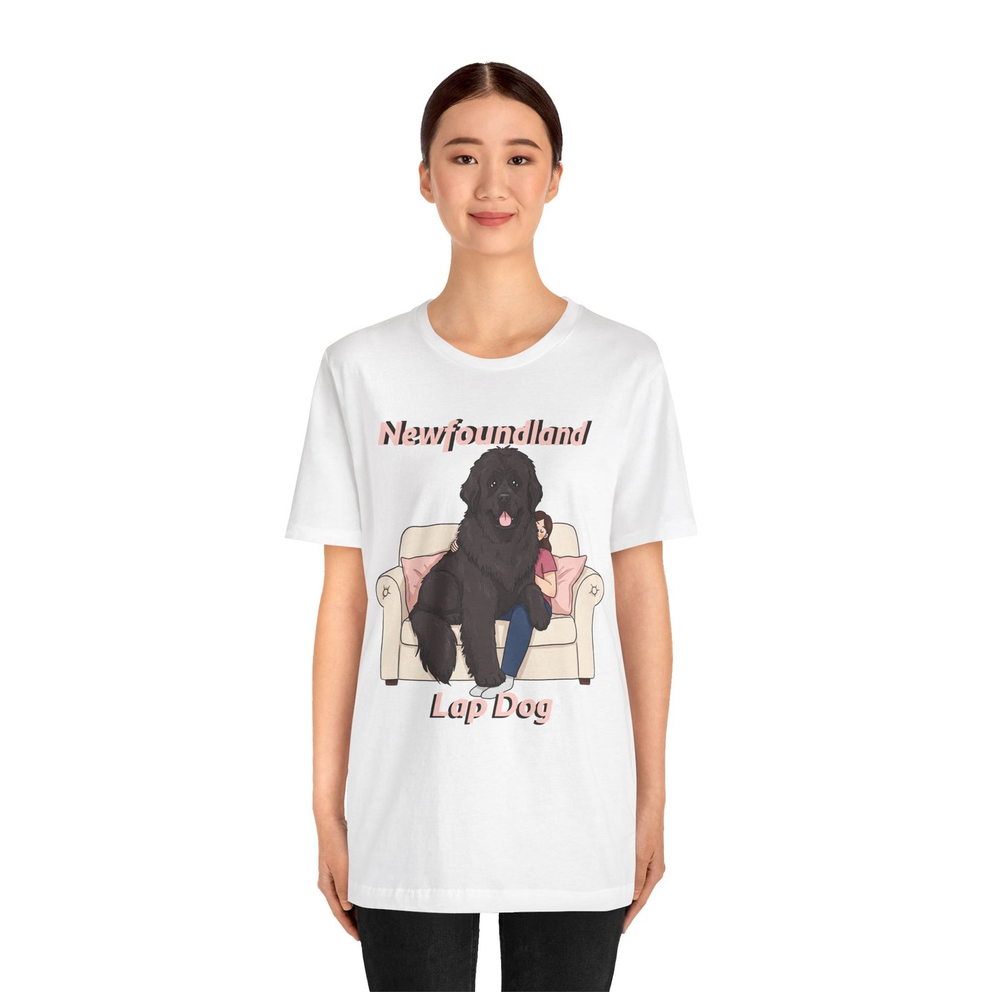 Newfoundland Lap Dog Unisex Tee - Funny Dog Lover Shirt - Schmartypants