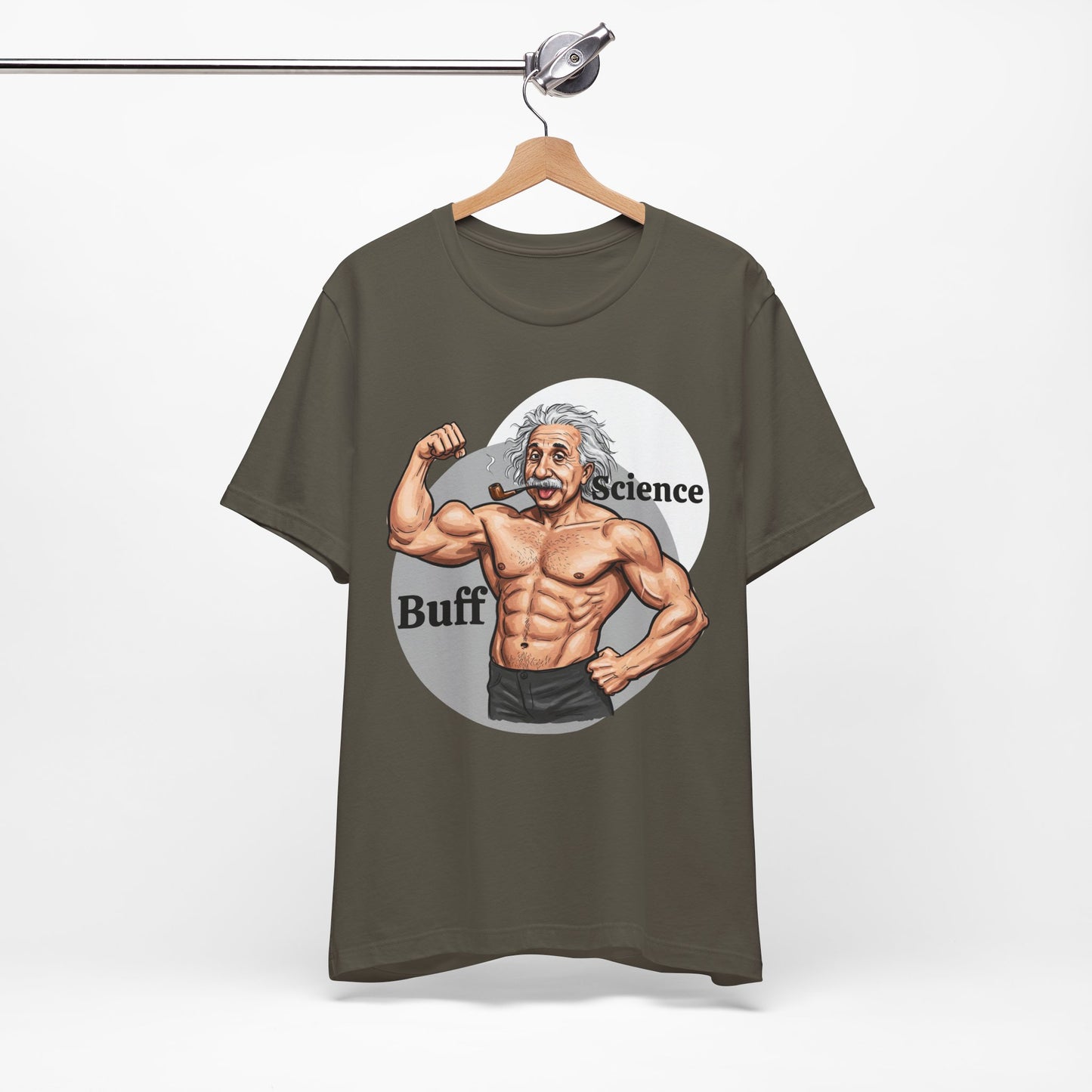 Science Buff Unisex Short Sleeve Tee - Funny Science Themed T-Shirt - Einstein Gift - Physics Lovers - Schmartypants