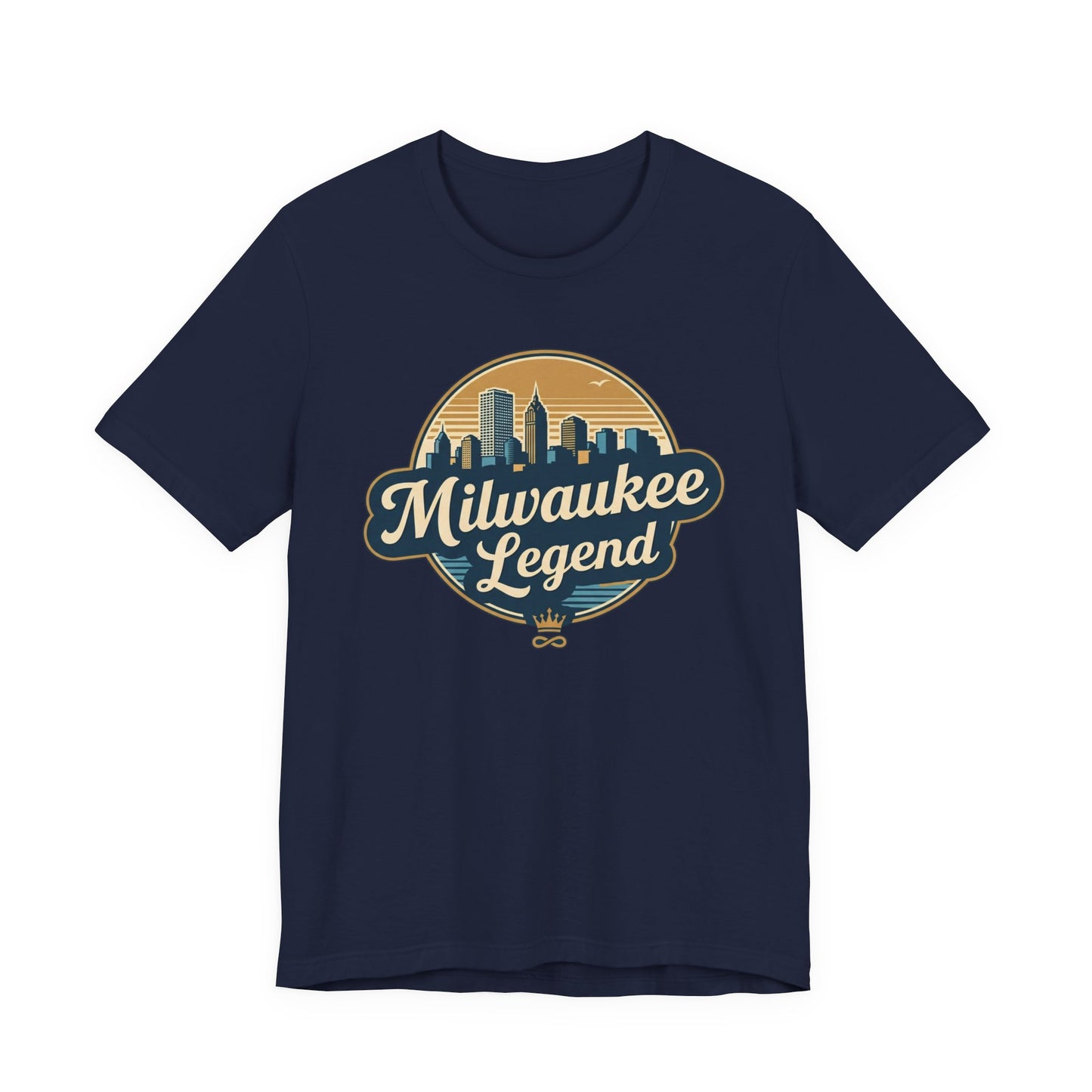 Milwaukee Legend T-Shirt | Vintage City Graphic Tee for Locals, Unisex Gift for Events, Festivals, and Everyday Wear