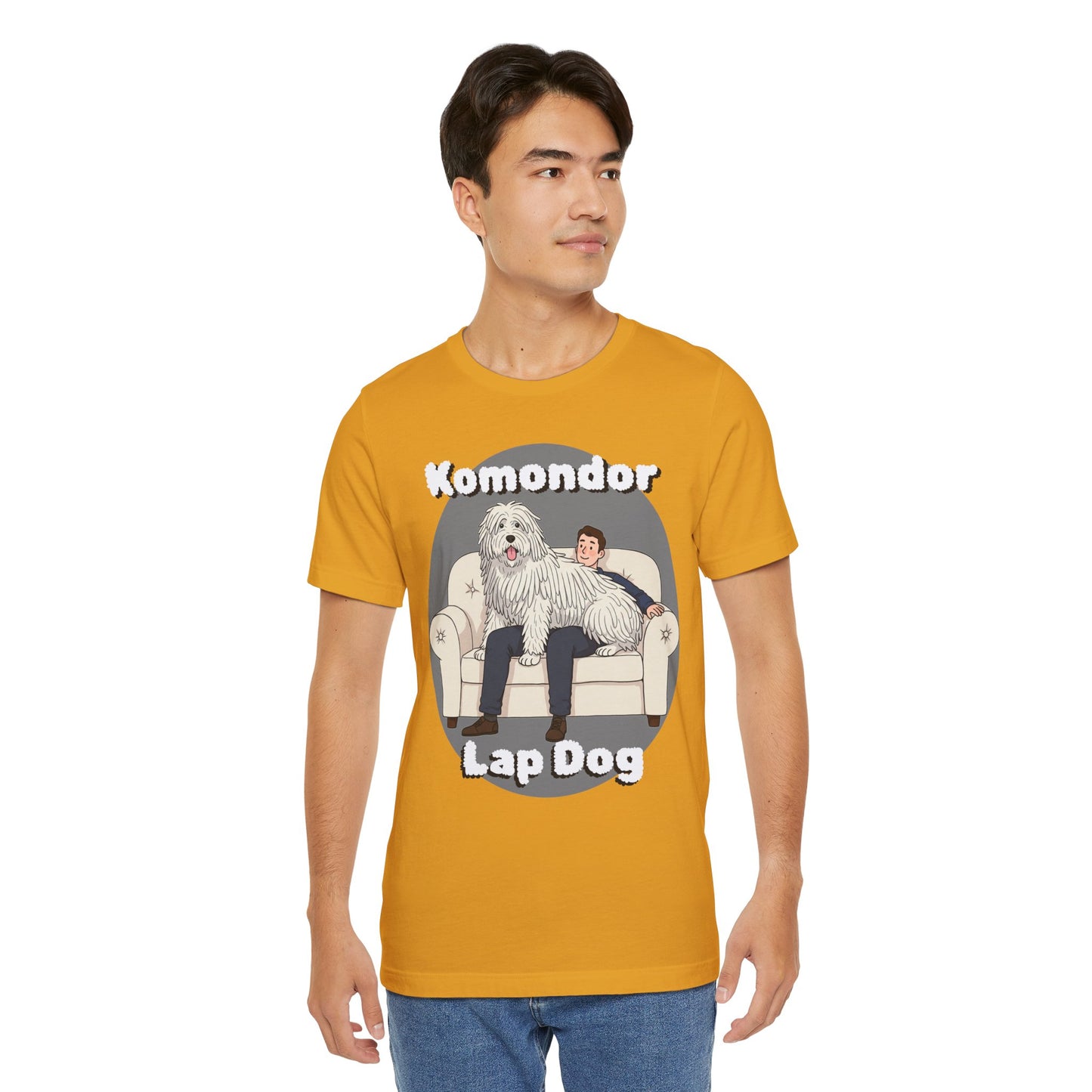 Hilarious Komondor Lap Dog Unisex Tee - Fun Pet Lover Shirt - Schmartypants
