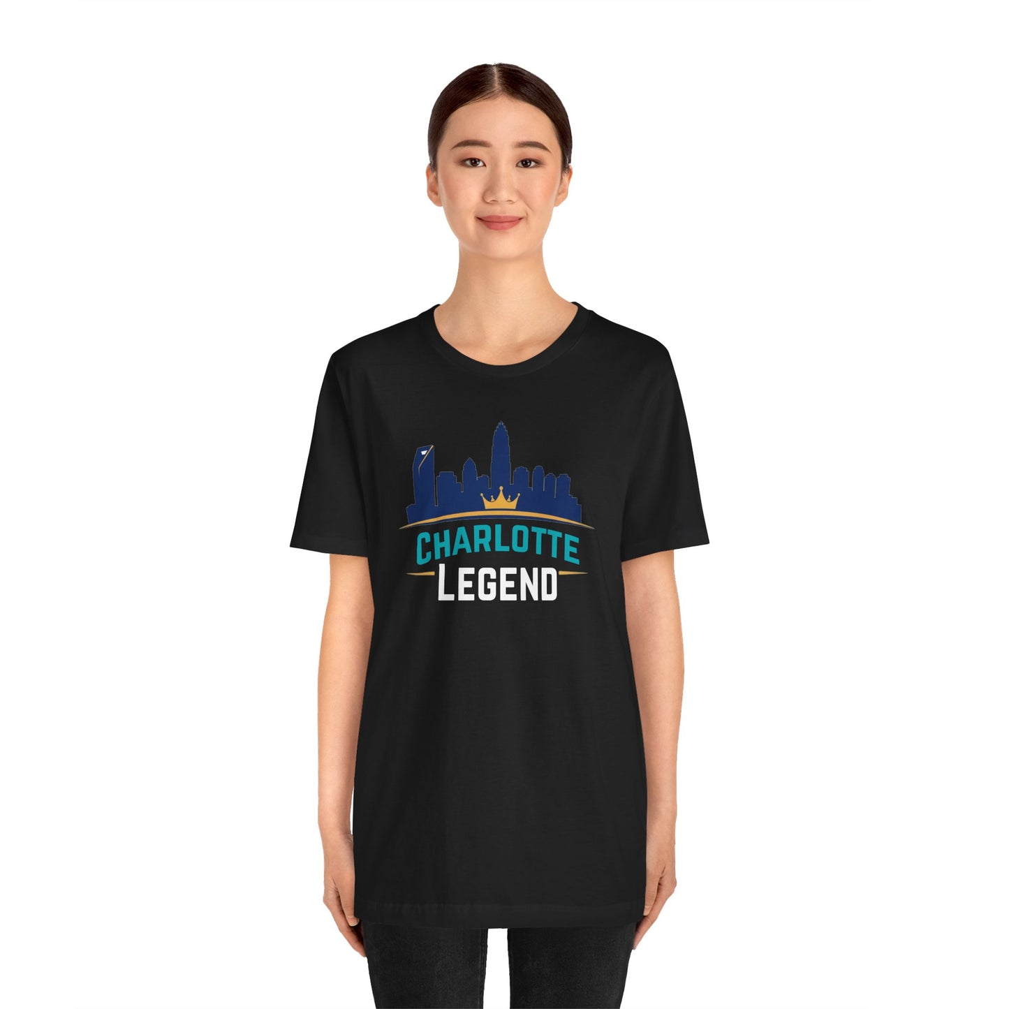 Charlotte Legend T-Shirt, Unisex Graphic Tee, Urban Streetwear, Gift for Sports Fans, City Pride Apparel, Charlotte Souvenir Tee